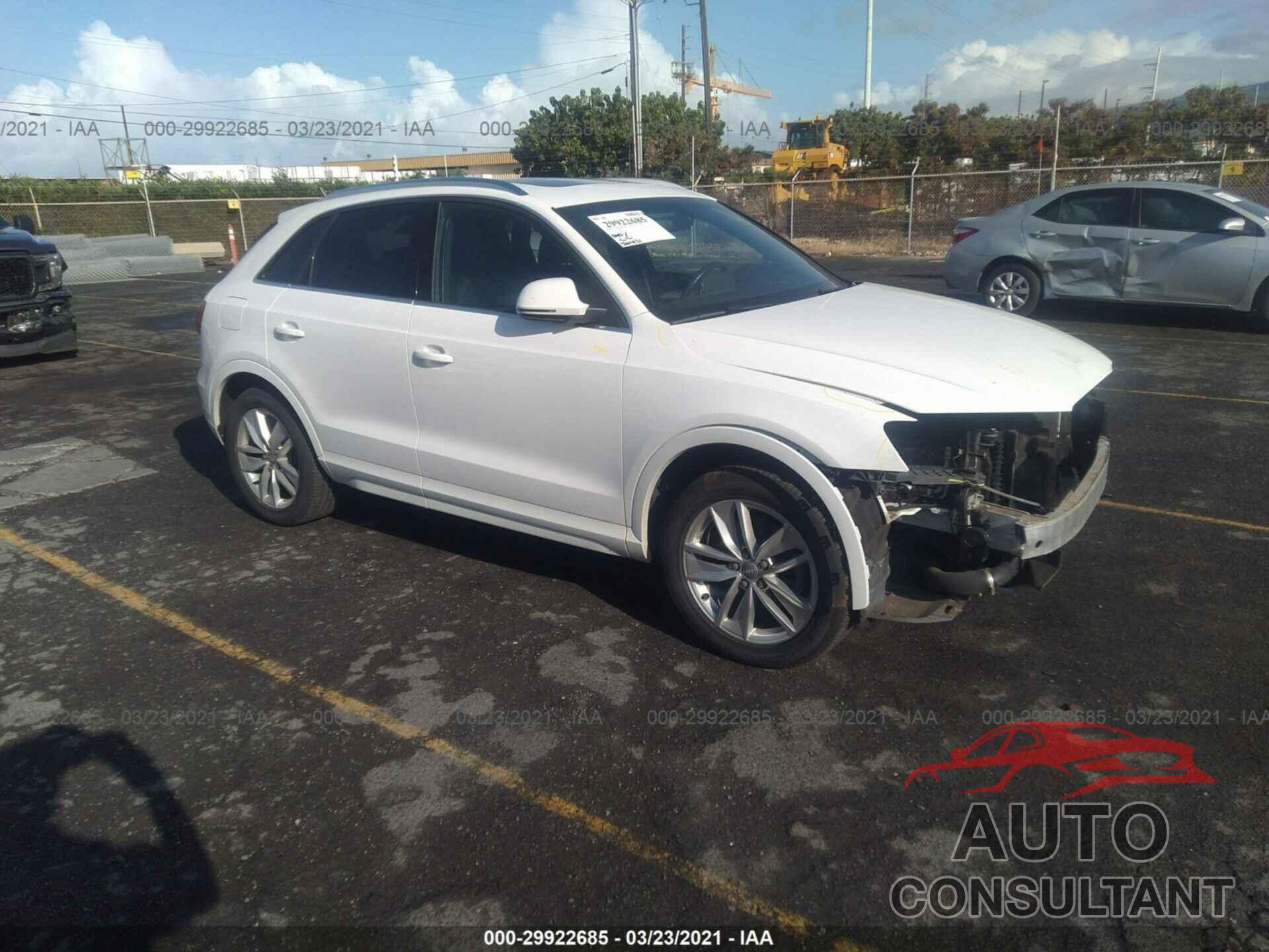 AUDI Q3 2016 - WA1BFCFS4GR004666