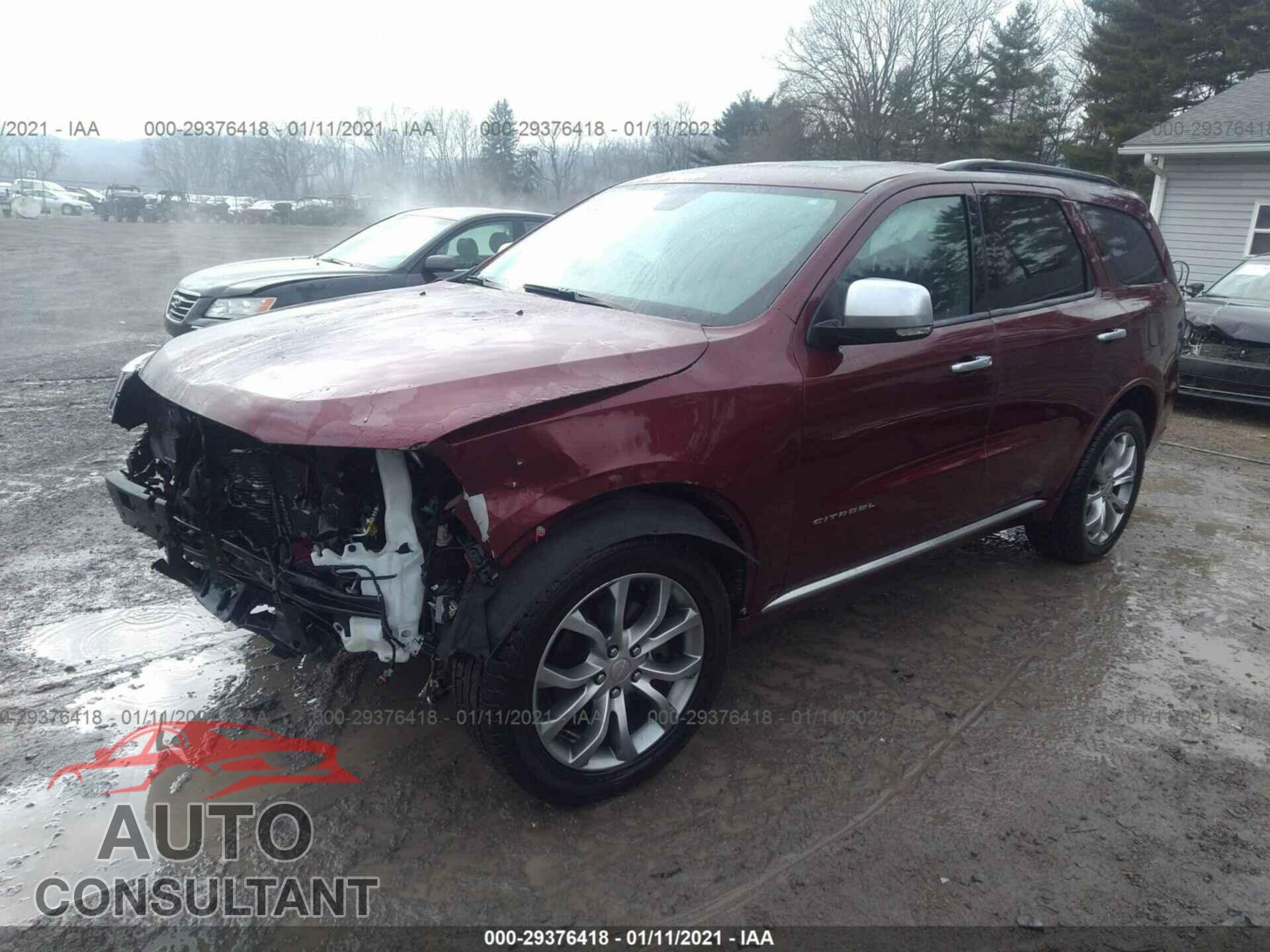 DODGE DURANGO 2017 - 1C4SDJET6HC643887