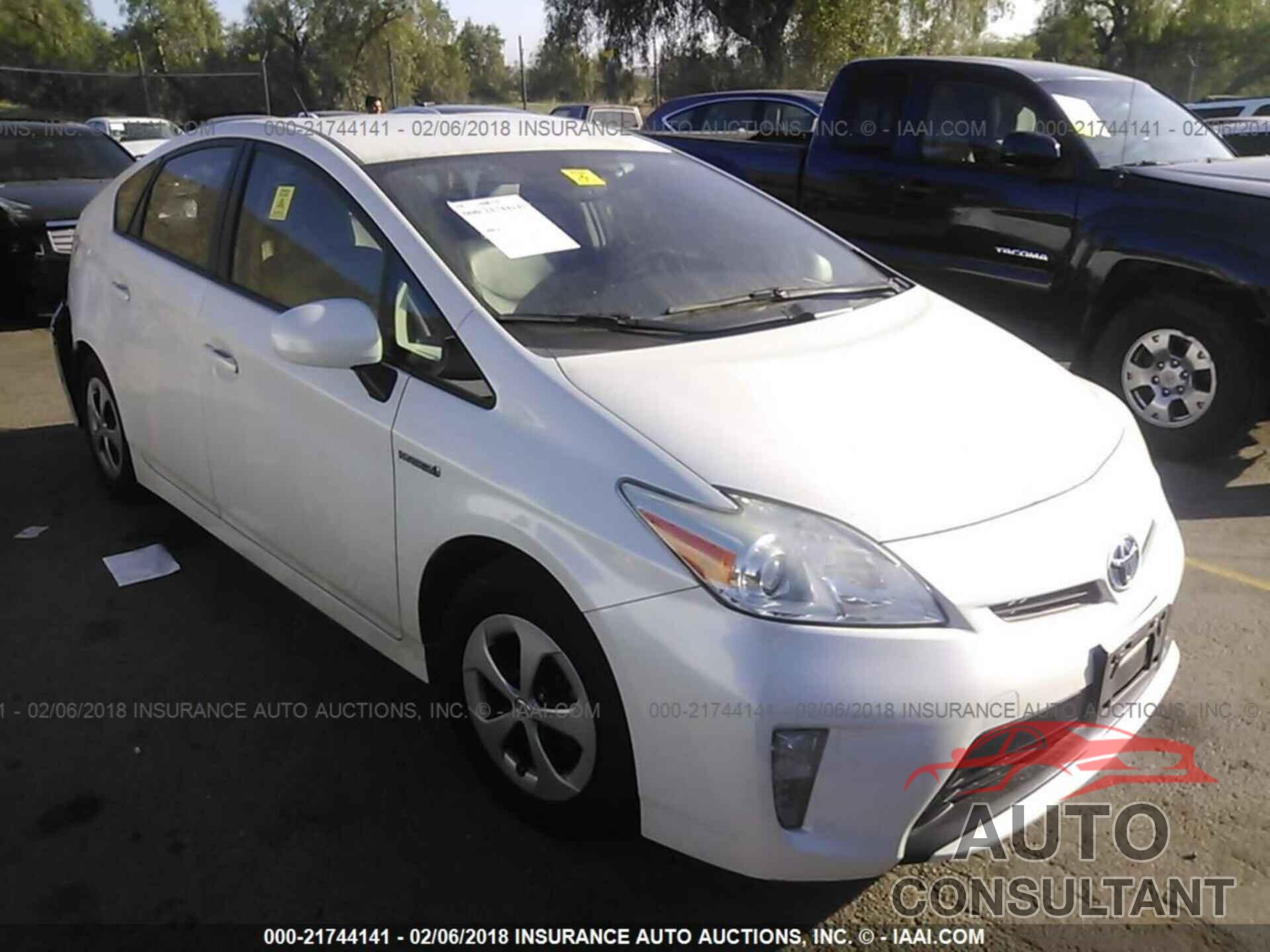 Toyota Prius 2012 - JTDKN3DU8C5395285