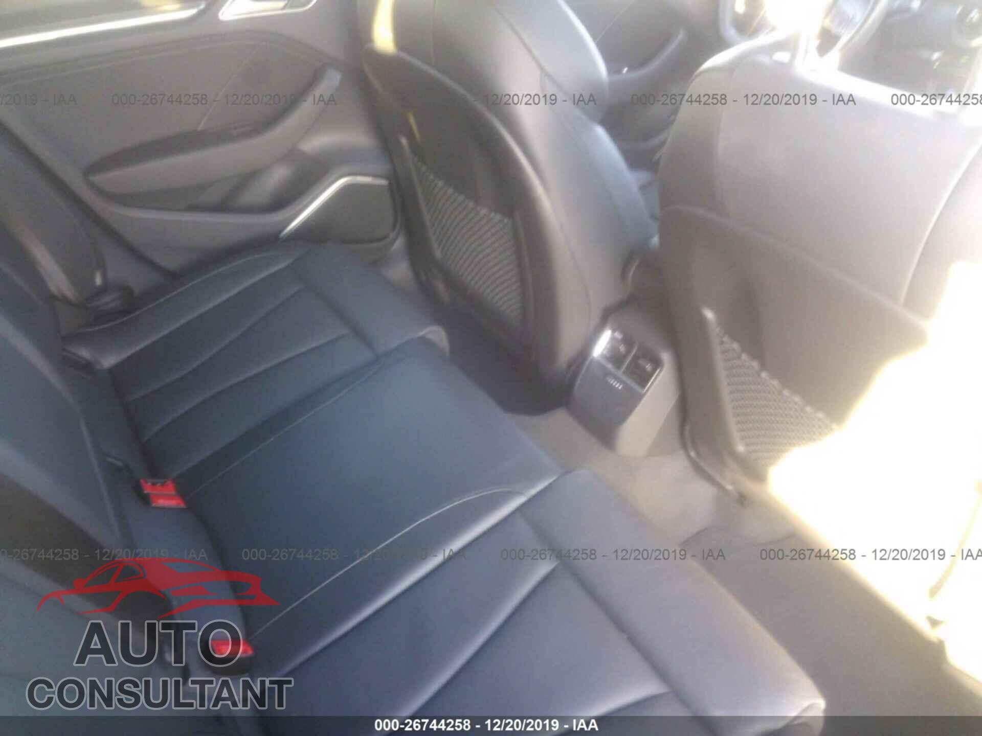 AUDI A3 2017 - WAUTPBFF5HA146087
