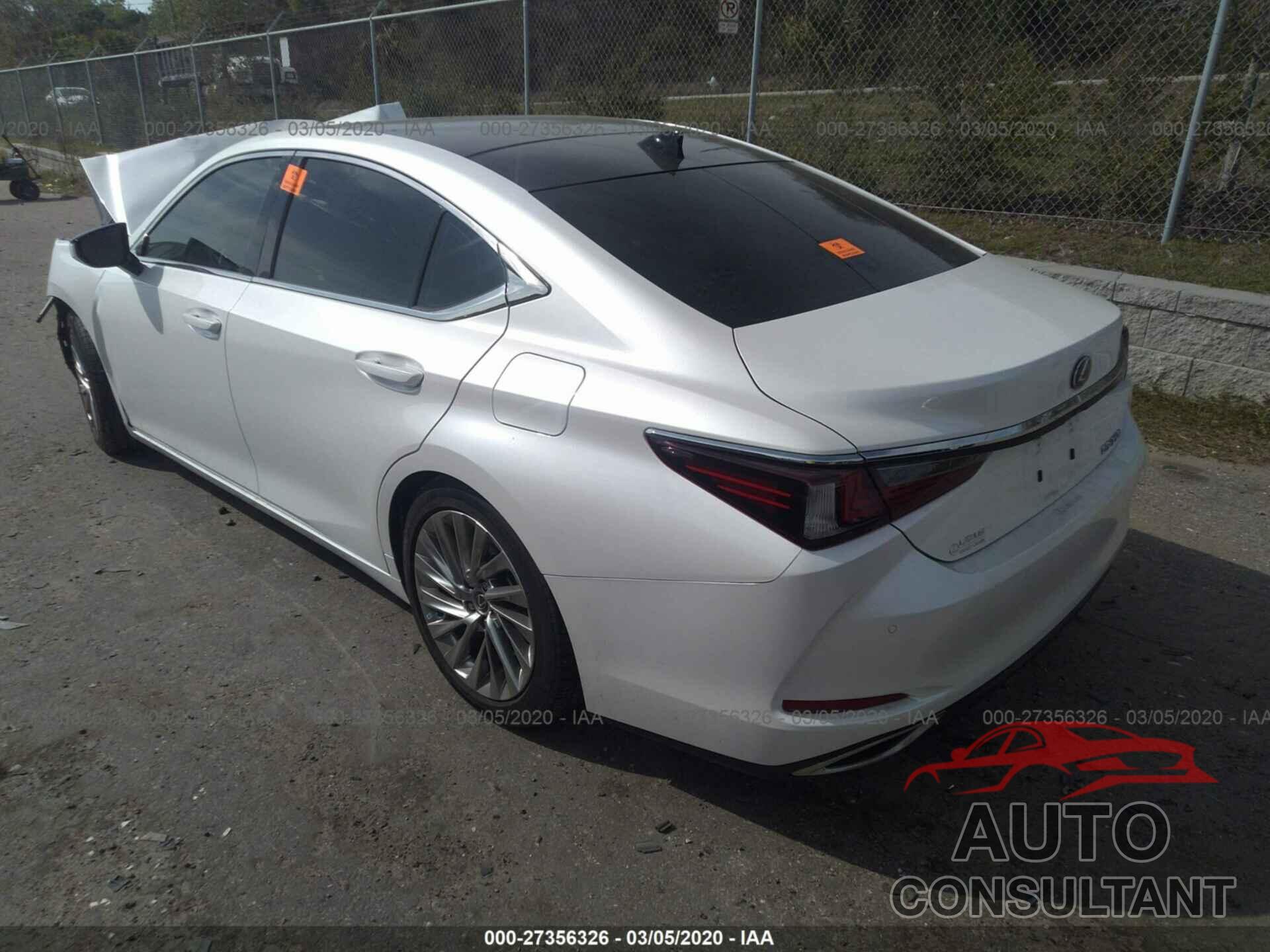 LEXUS ES 2019 - 58ABZ1B18KU030888
