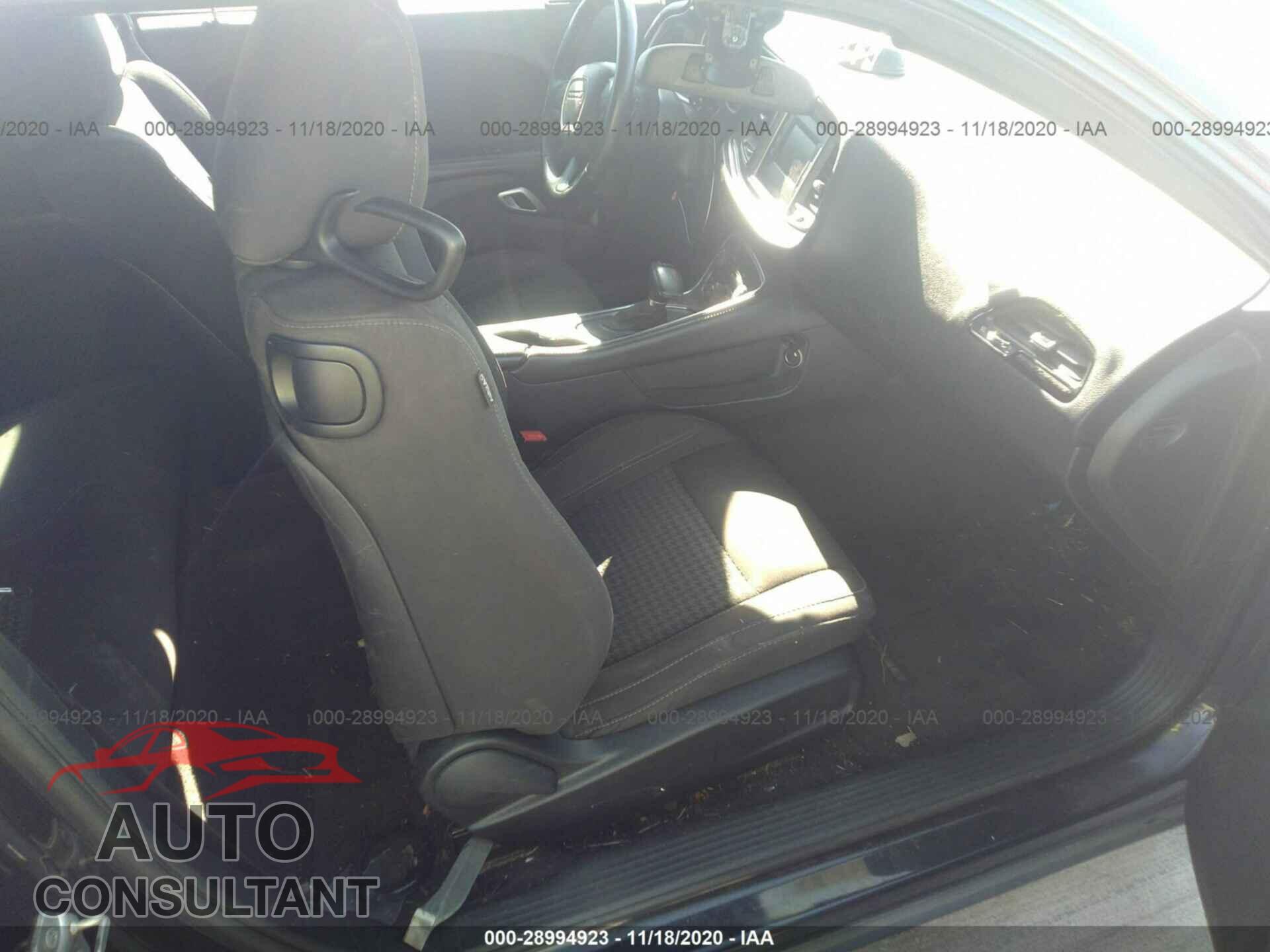 DODGE CHALLENGER 2016 - 2C3CDZAG2GH274960