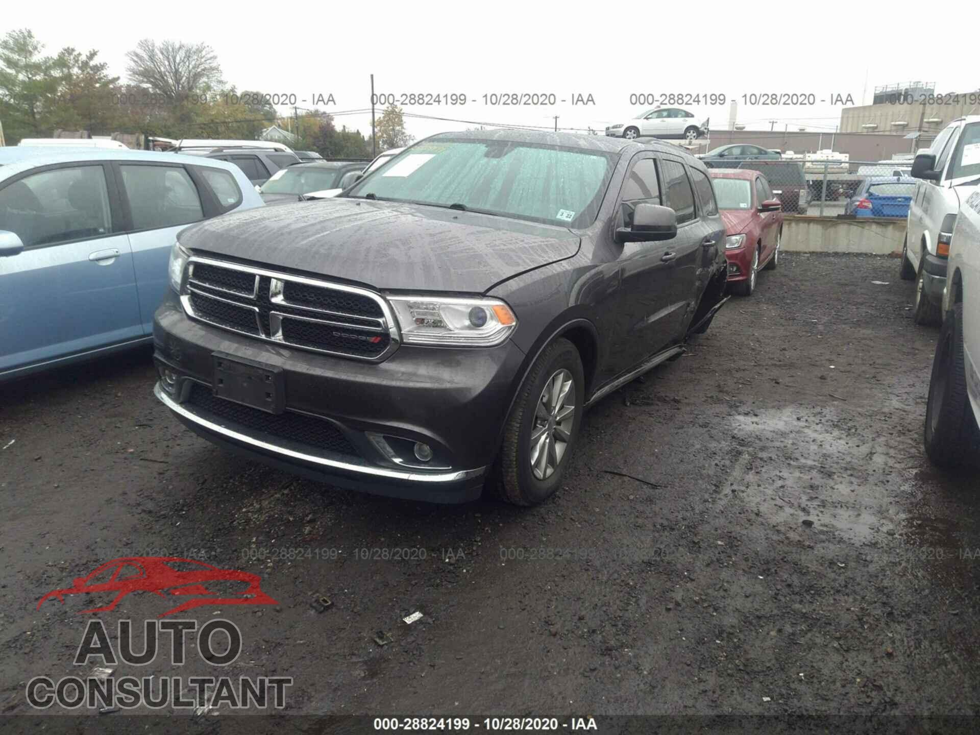 DODGE DURANGO 2017 - 1C4RDJAG2HC780834
