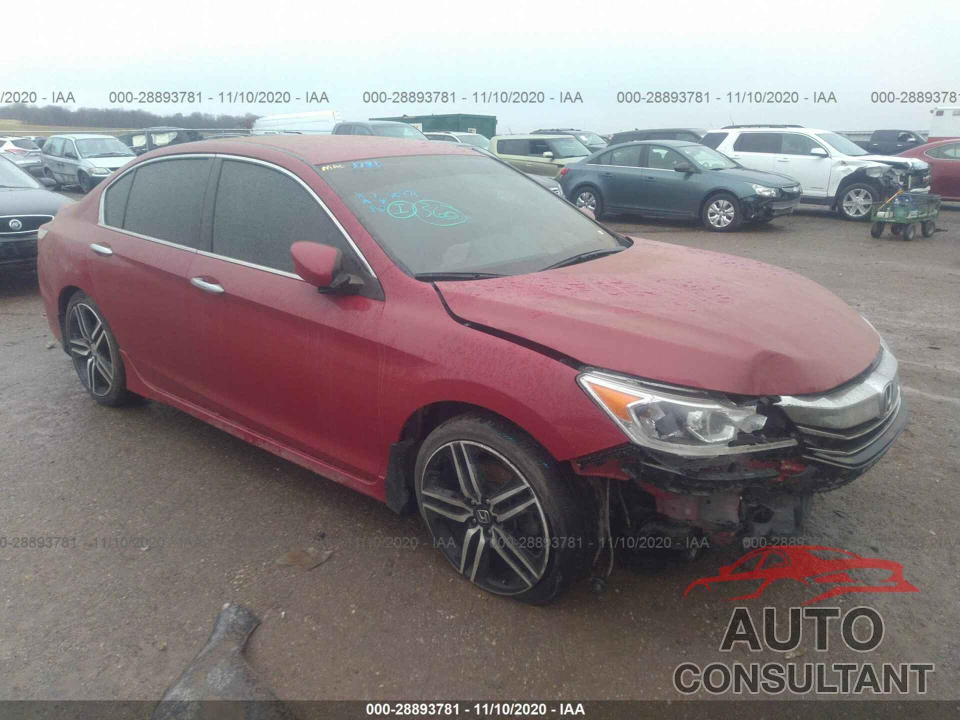 HONDA ACCORD SEDAN 2017 - 1HGCR2F18HA239964