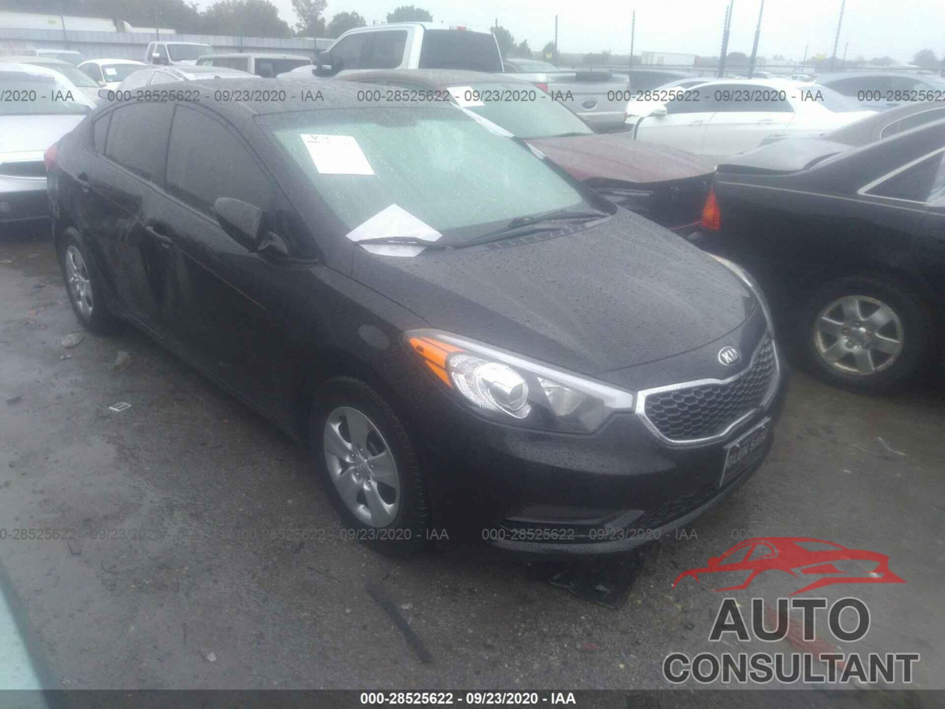 KIA FORTE 2016 - KNAFK4A69G5576985