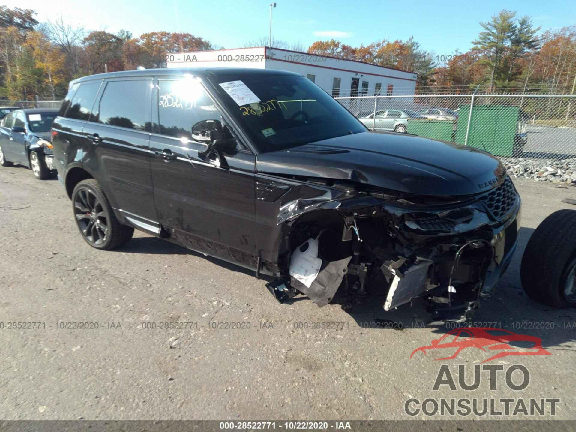 LAND ROVER RANGE ROVER SPORT 2019 - SALWS2SUXKA873955