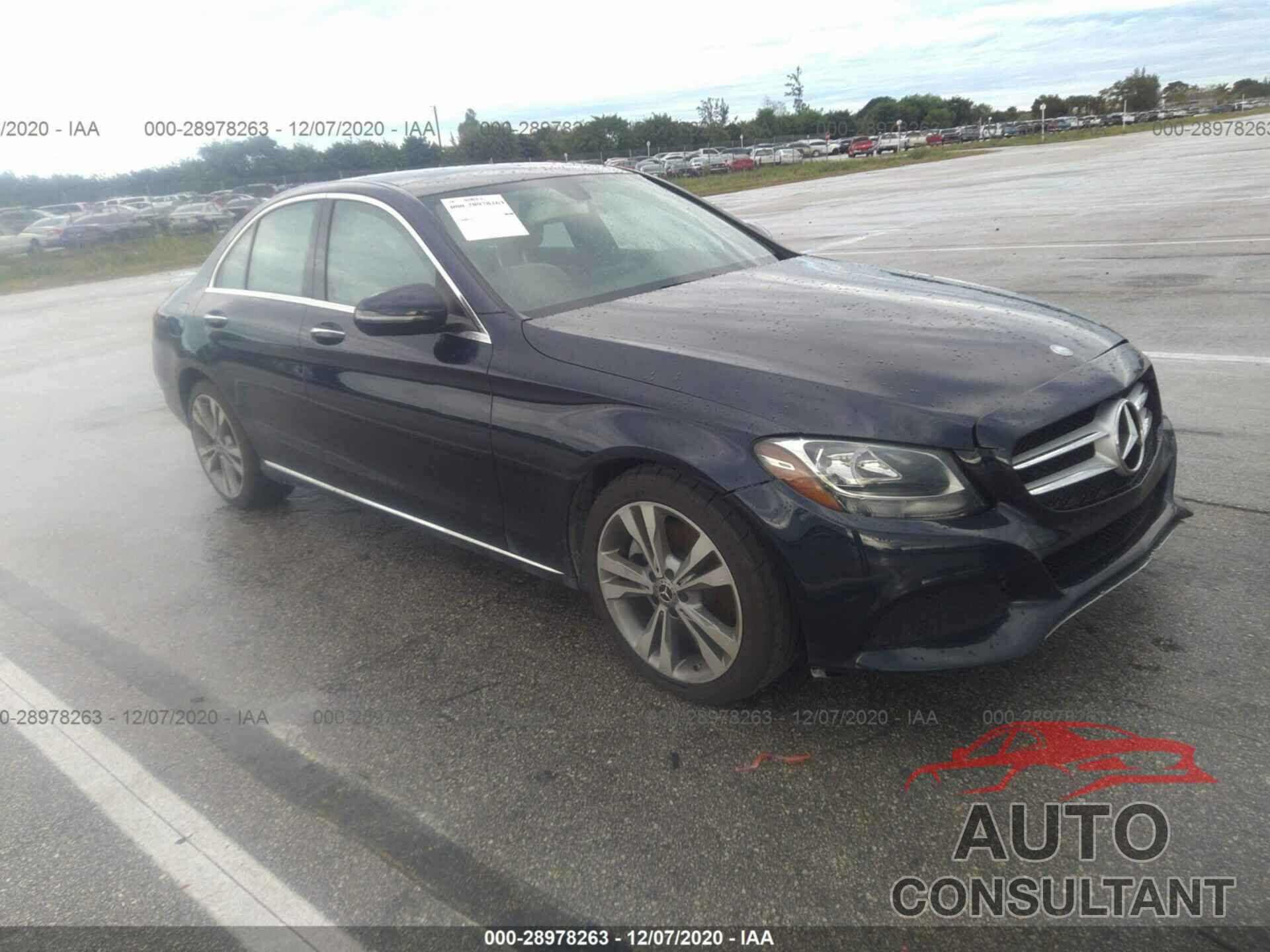 MERCEDES-BENZ C-CLASS 2017 - 55SWF4JB6HU212302
