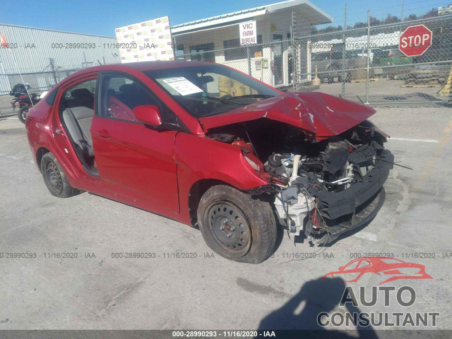 HYUNDAI ACCENT 2017 - KMHCT4AE2HU280333