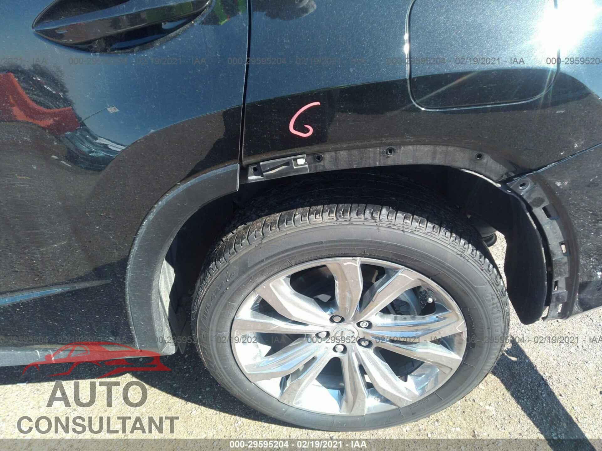 LEXUS RX 2017 - 2T2ZZMCA5HC077145
