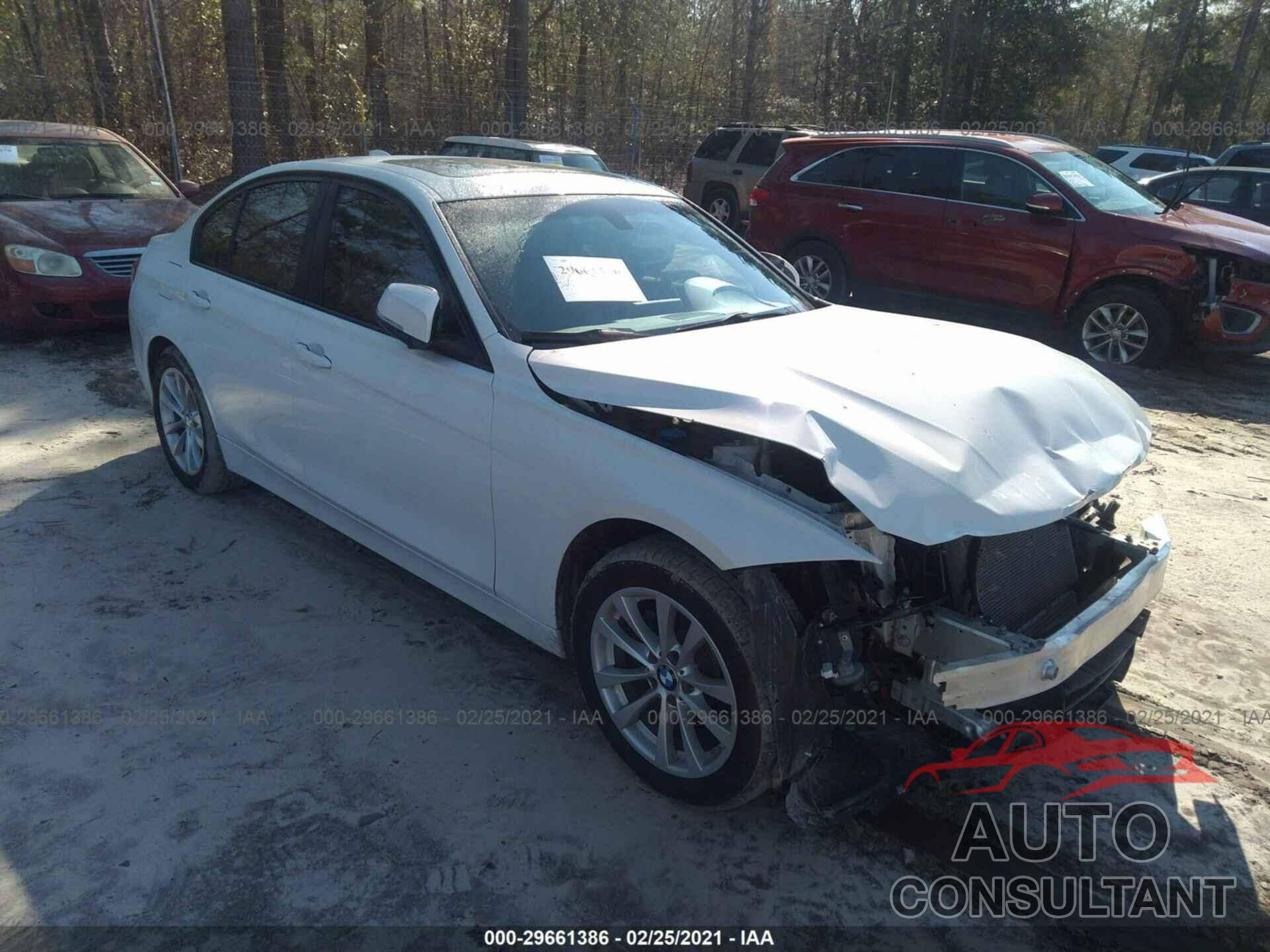 BMW 3 SERIES 2018 - WBA8A9C52JAH13666