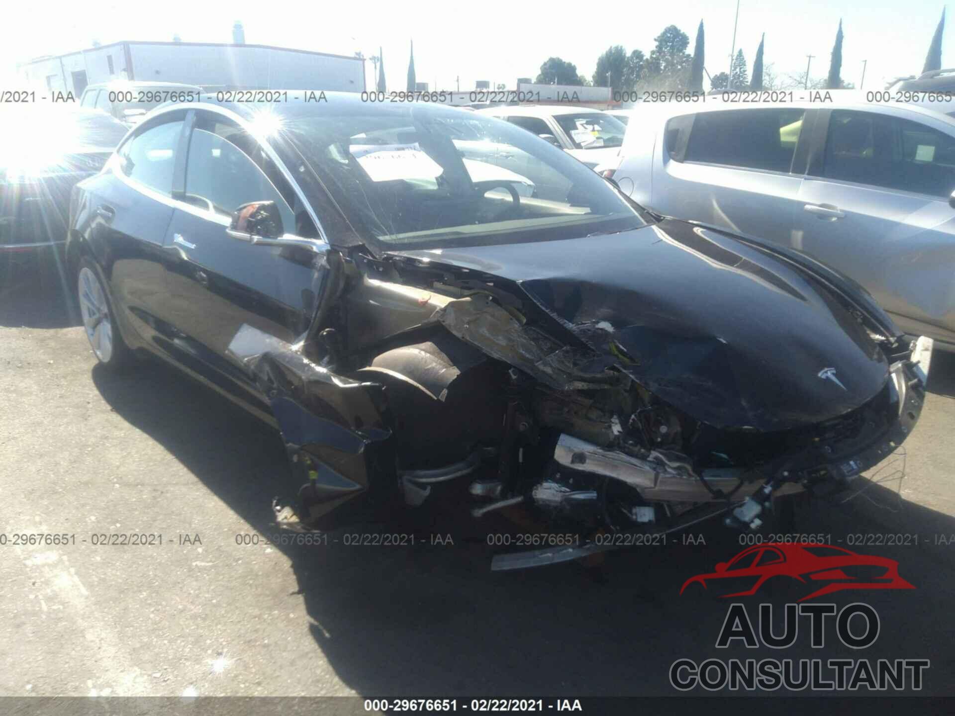 TESLA MODEL 3 2019 - 5YJ3E1EAXKF412551
