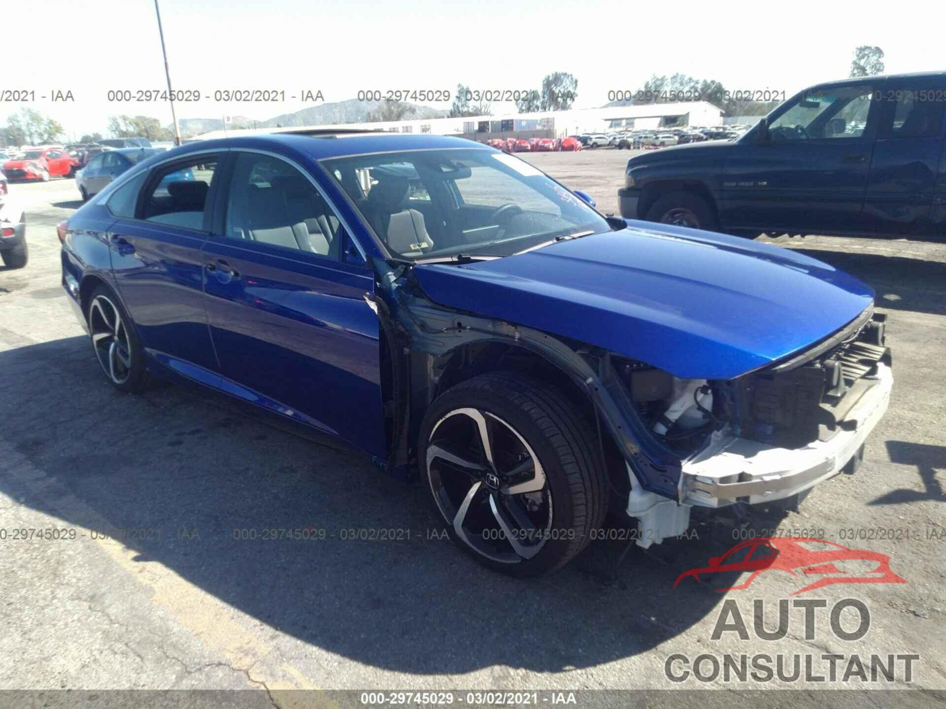 HONDA ACCORD SEDAN 2018 - 1HGCV1F33JA086066