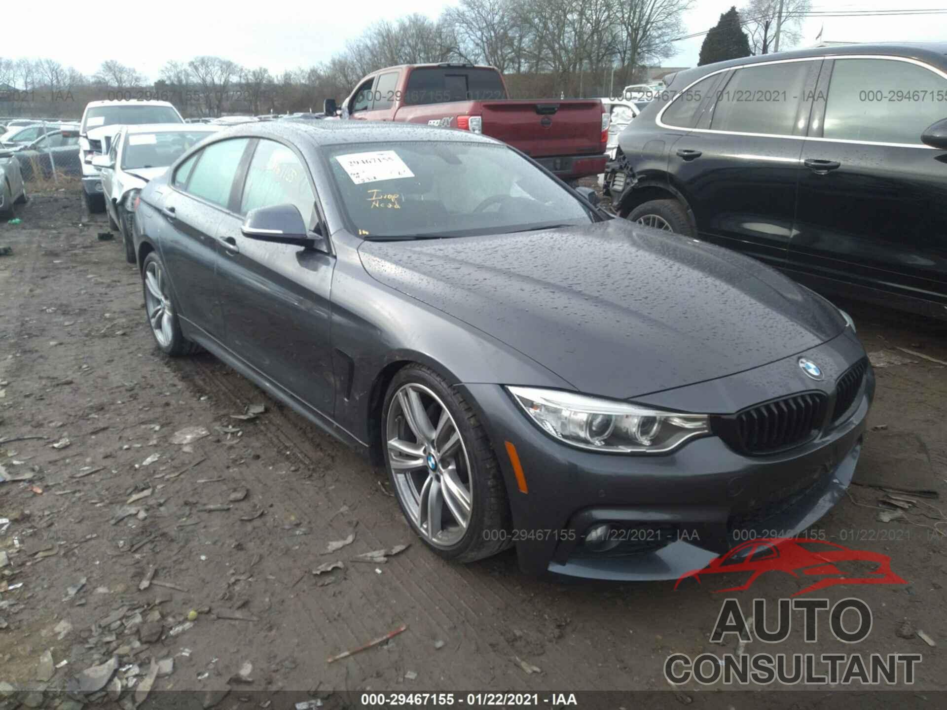 BMW 4 SERIES 2016 - WBA4B1C53GG242353