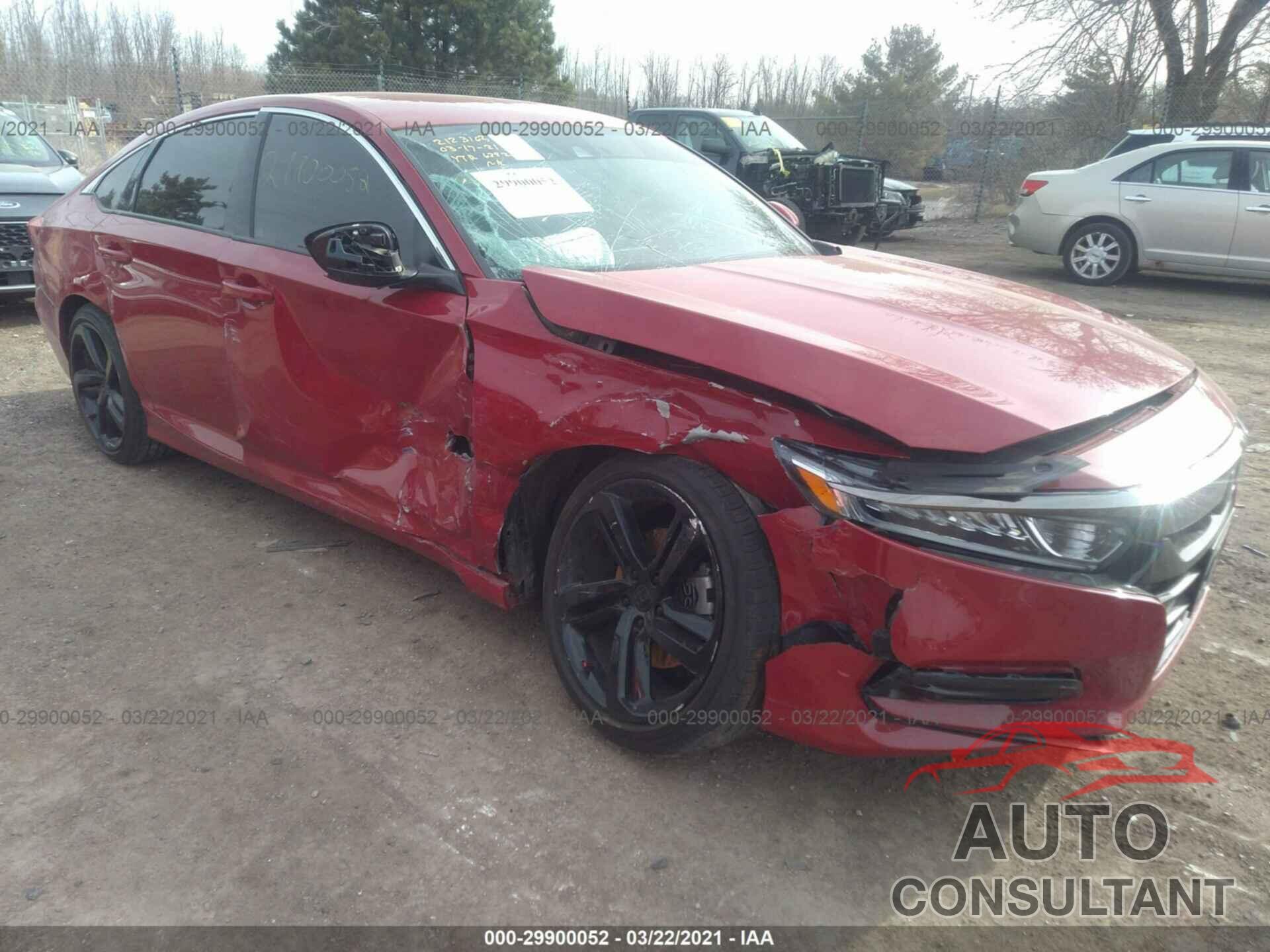 HONDA ACCORD SEDAN 2018 - 1HGCV1F32JA046433