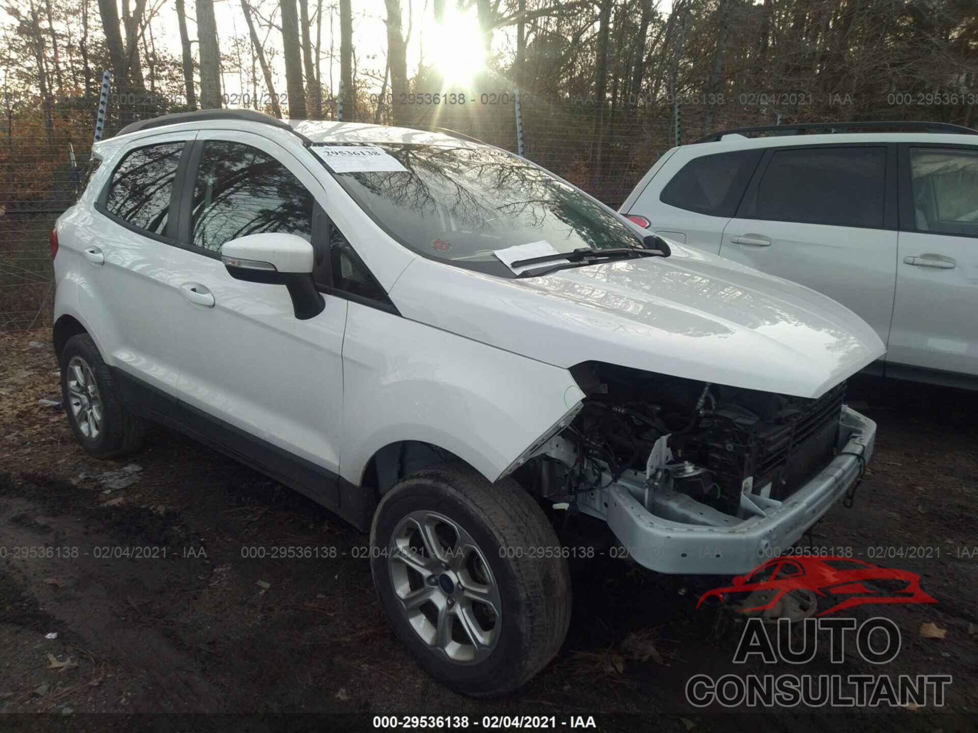 FORD ECOSPORT 2018 - MAJ6P1UL2JC177476