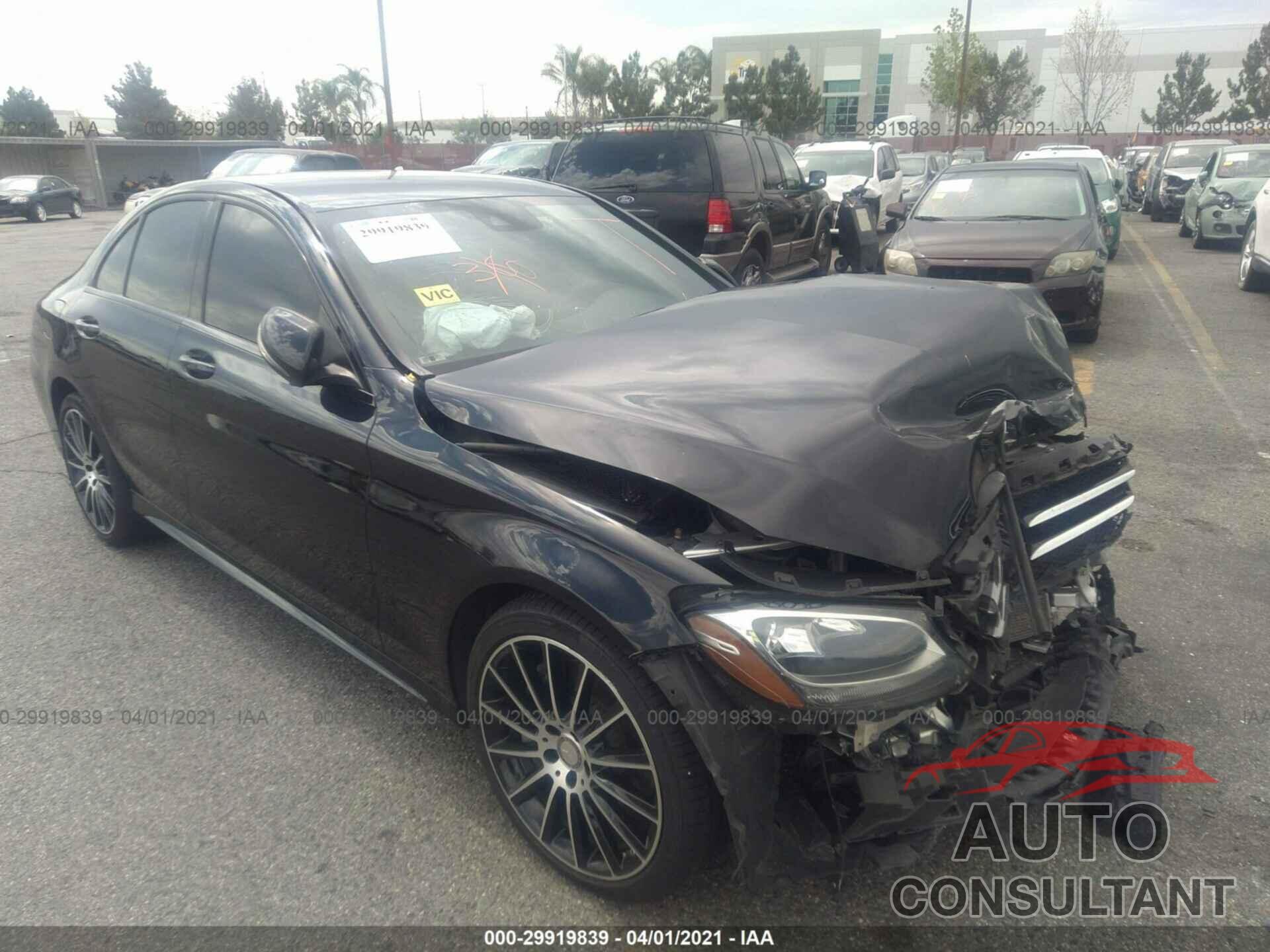 MERCEDES-BENZ C-CLASS 2017 - 55SWF4JB5HU195668