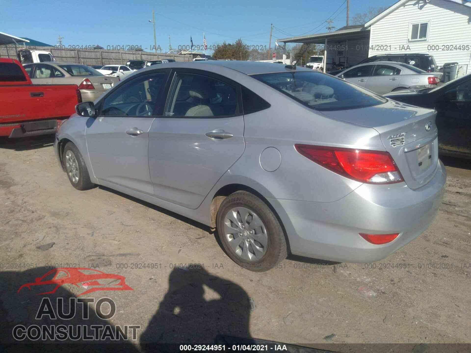 HYUNDAI ACCENT 2017 - KMHCT4AE4HU341875