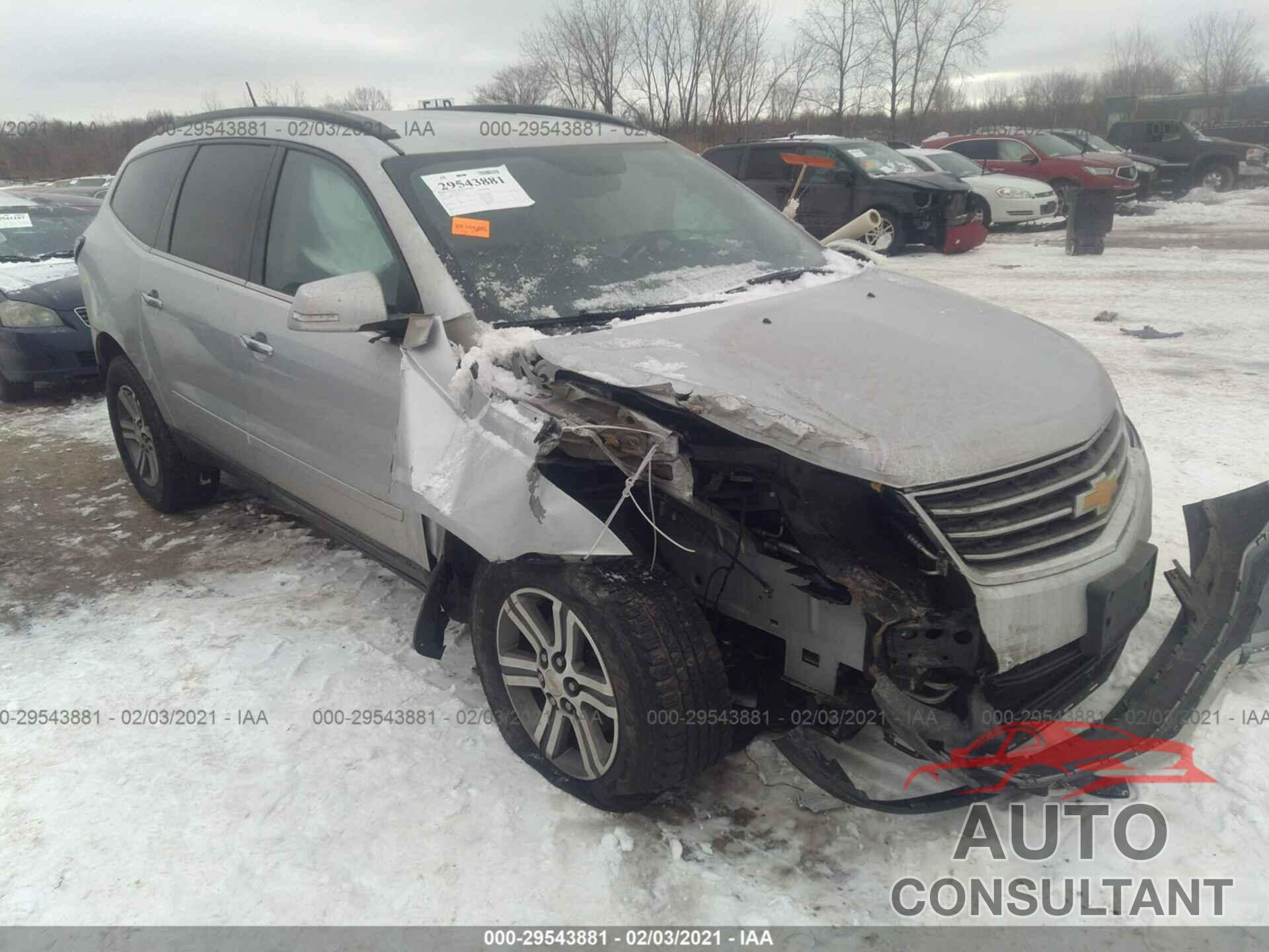 CHEVROLET TRAVERSE 2016 - 1GNKVHKD4GJ203817