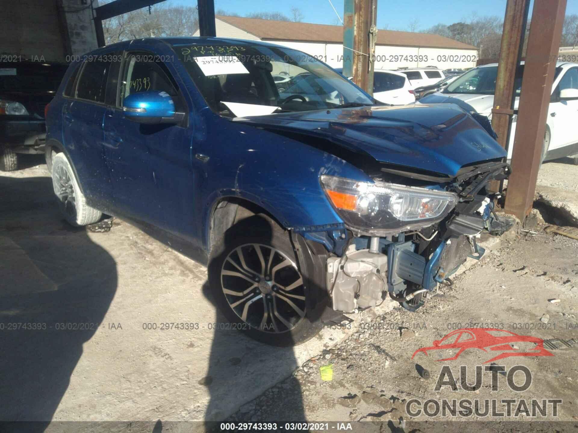 MITSUBISHI OUTLANDER SPORT 2016 - JA4AR3AU0GZ053343