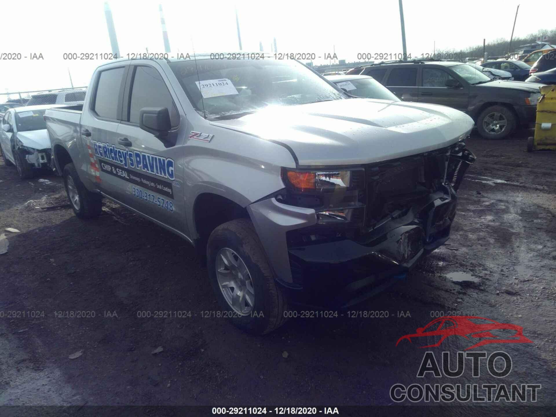 CHEVROLET SILVERADO 1500 2020 - 1GCPYCEF5LZ114405