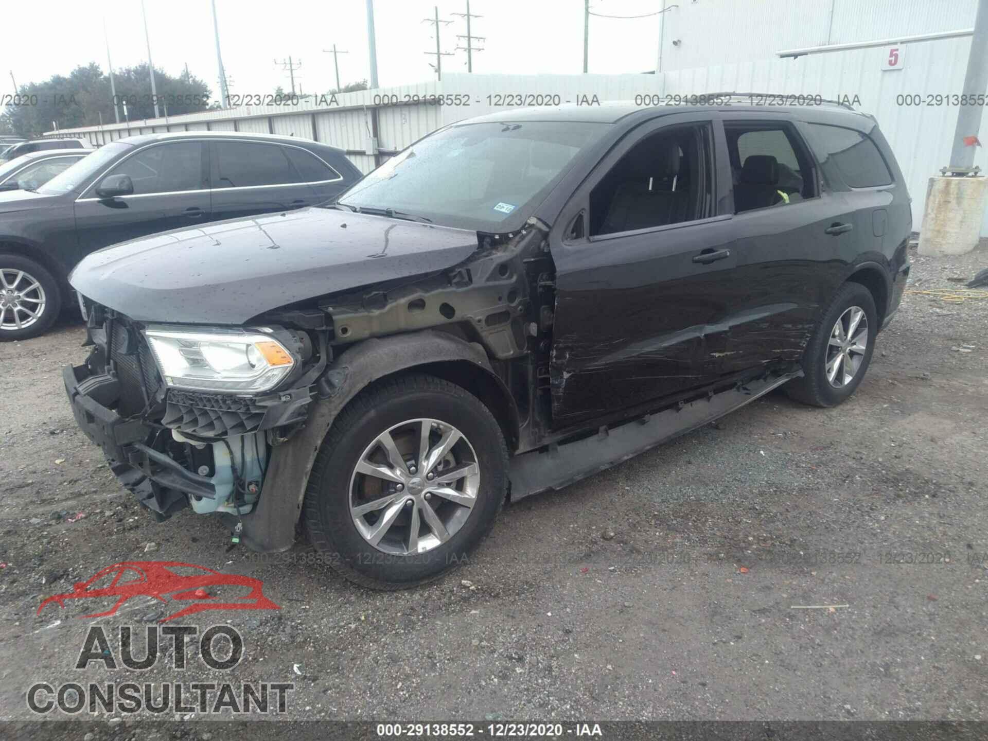 DODGE DURANGO 2016 - 1C4RDHDG9GC330634