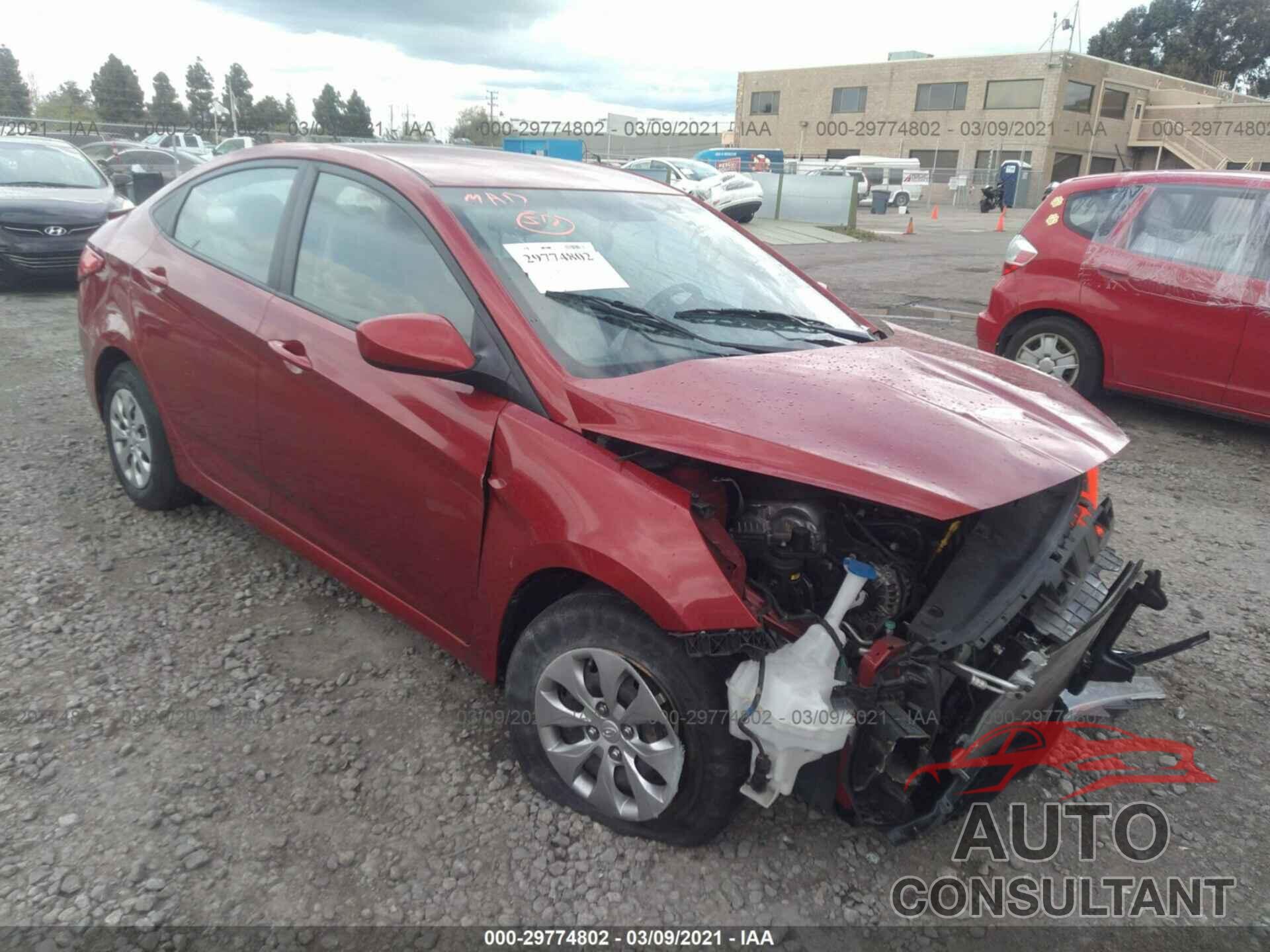 HYUNDAI ACCENT 2017 - KMHCT4AE1HU399295