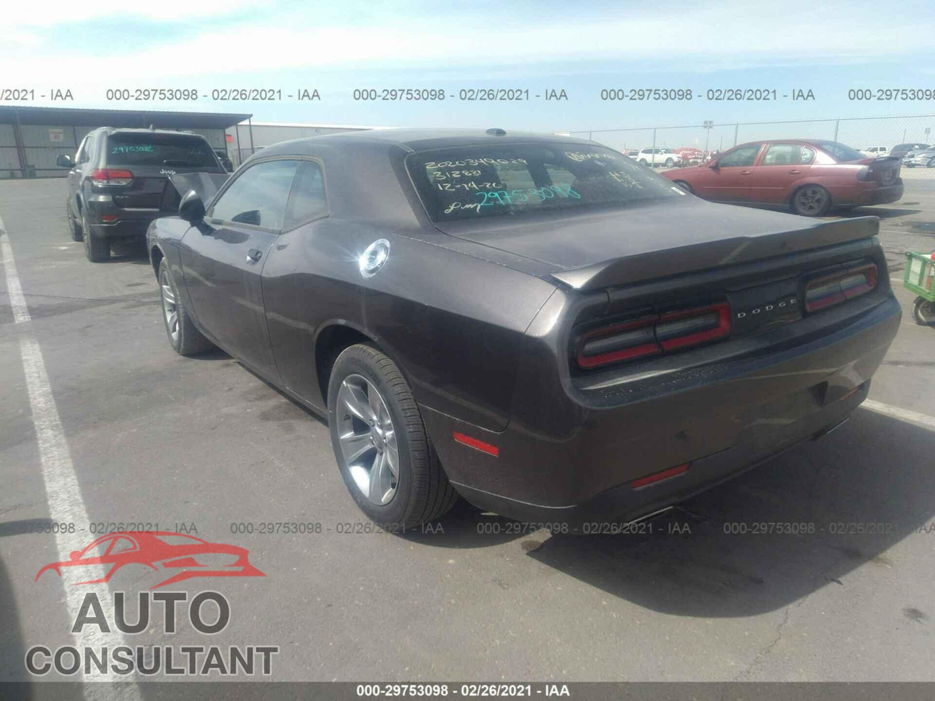 DODGE CHALLENGER 2020 - 2C3CDZAGXLH226486