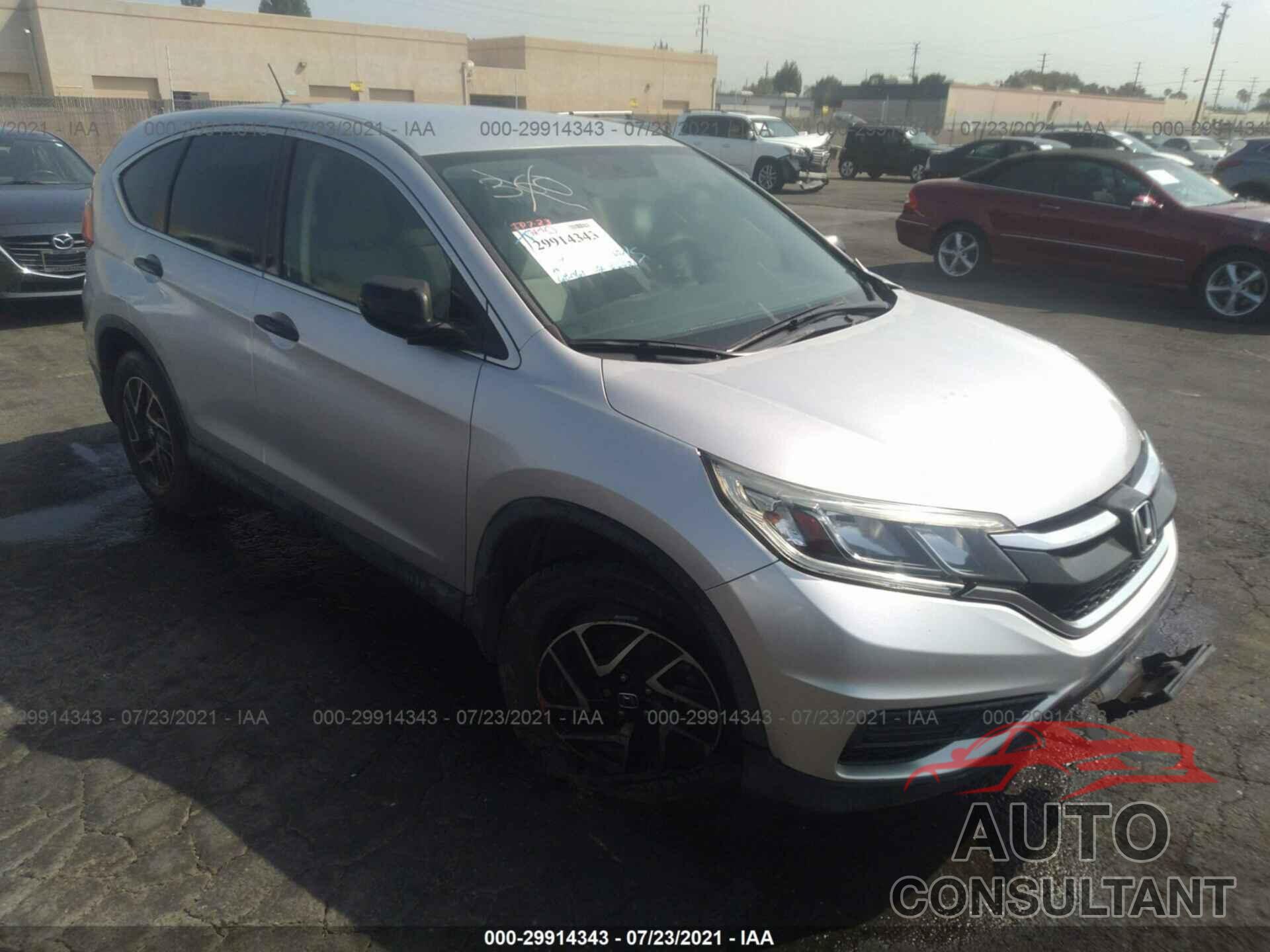 HONDA CR-V 2016 - 2HKRM3H47GH525557