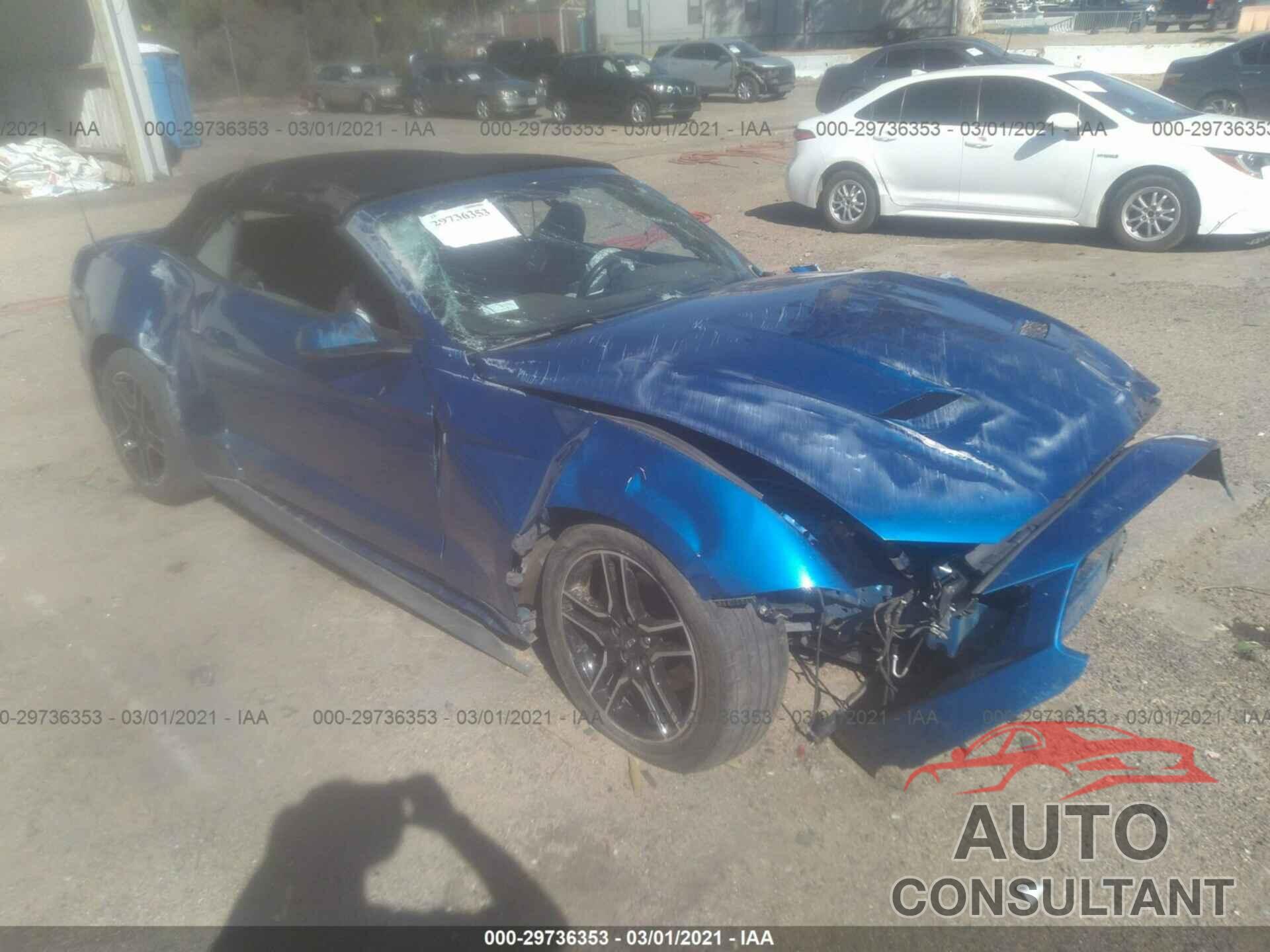 FORD MUSTANG 2018 - 1FATP8UH3J5157040