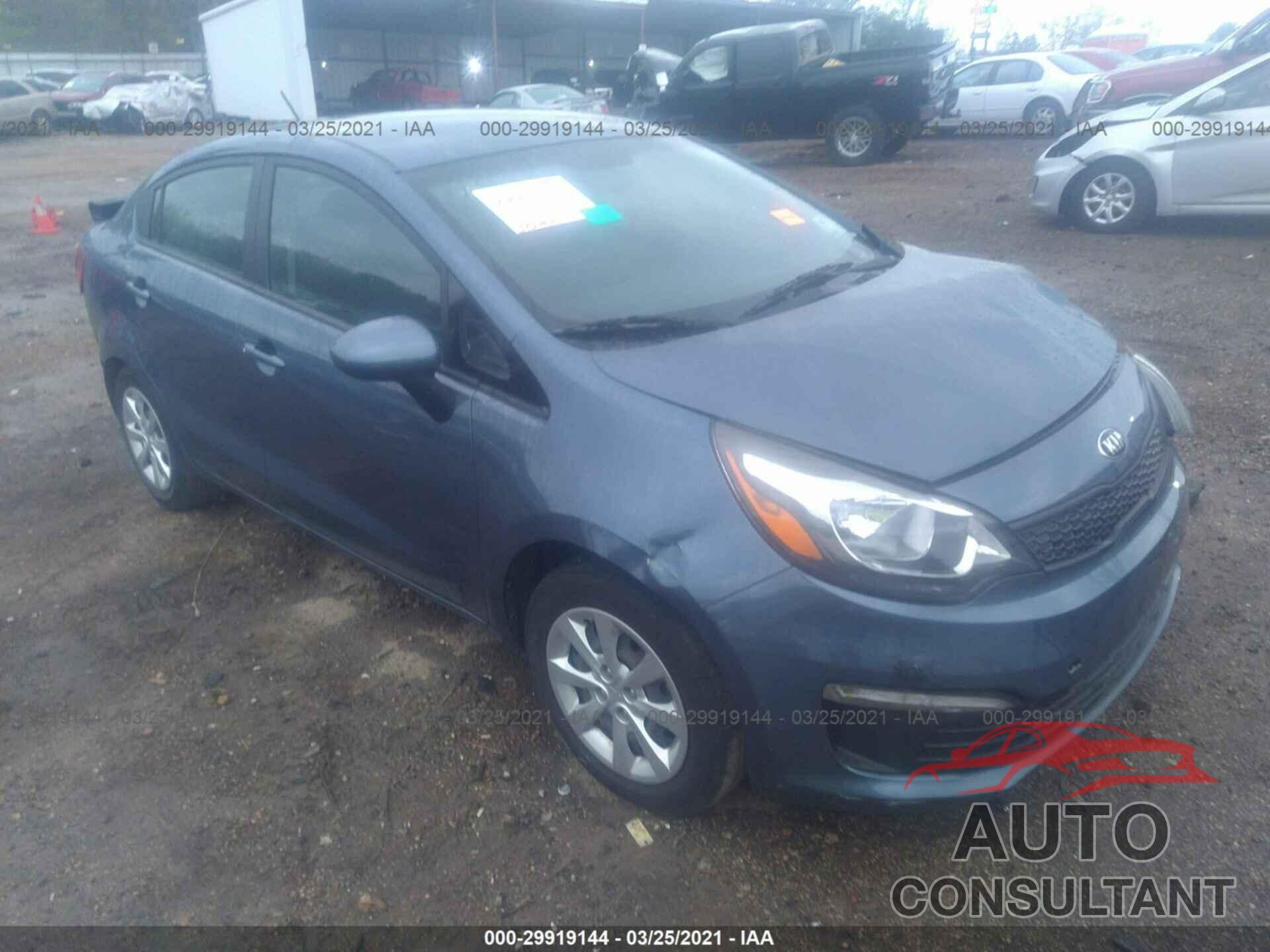 KIA RIO 2016 - KNADM4A37G6686161