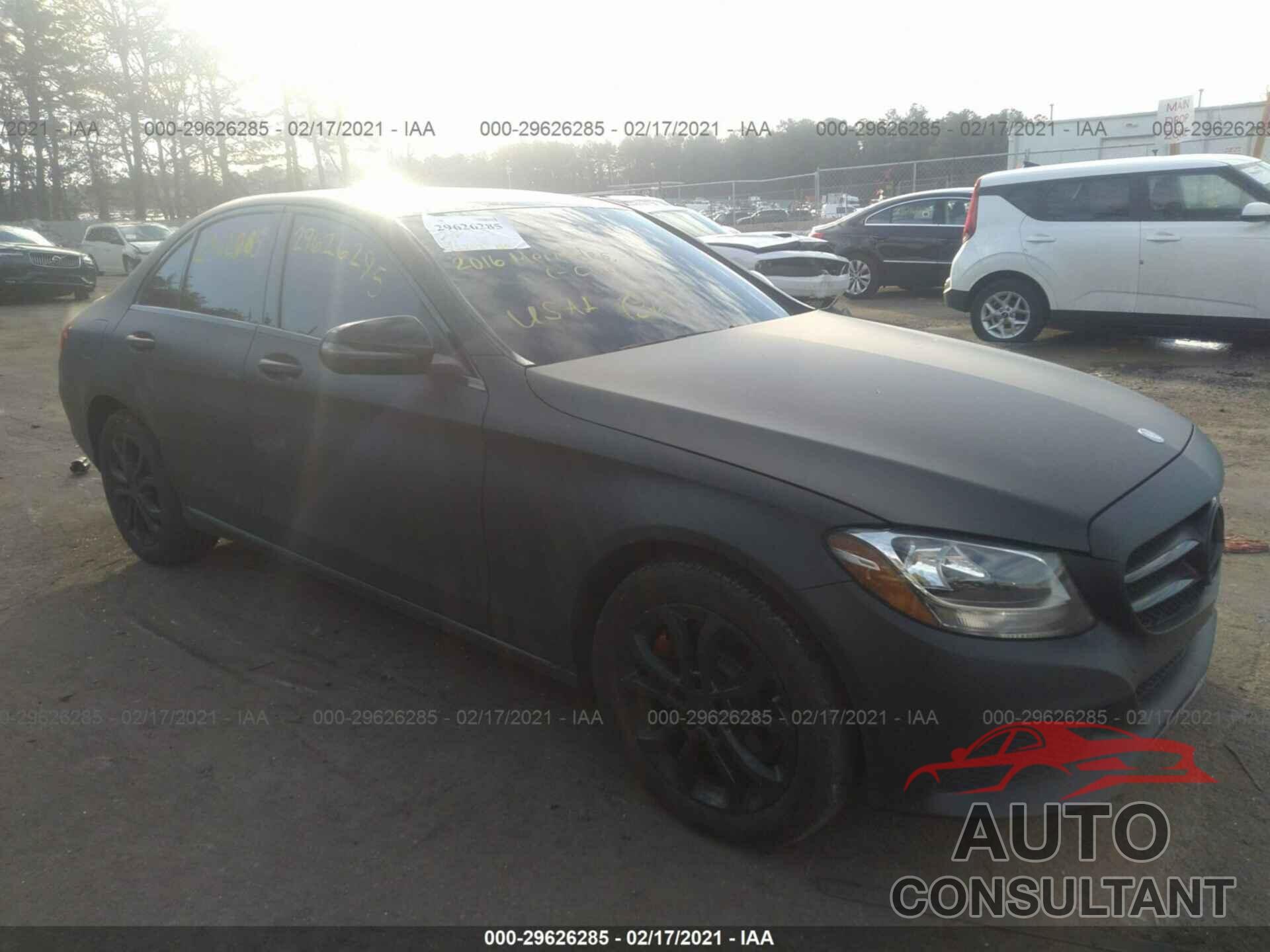 MERCEDES-BENZ C-CLASS 2016 - WDDWF4KB0GR138809