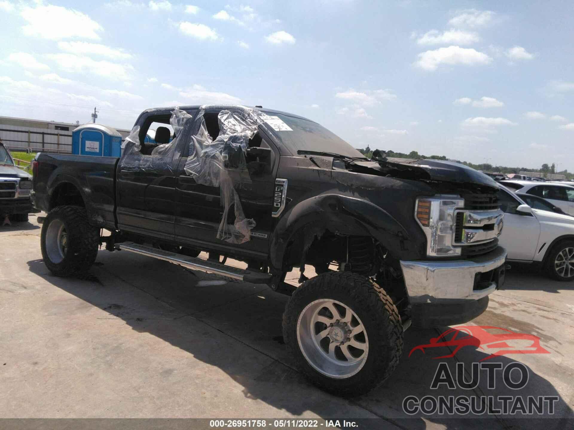 FORD SUPER DUTY F-250 SRW 2019 - 1FT7W2BT7KEF38717