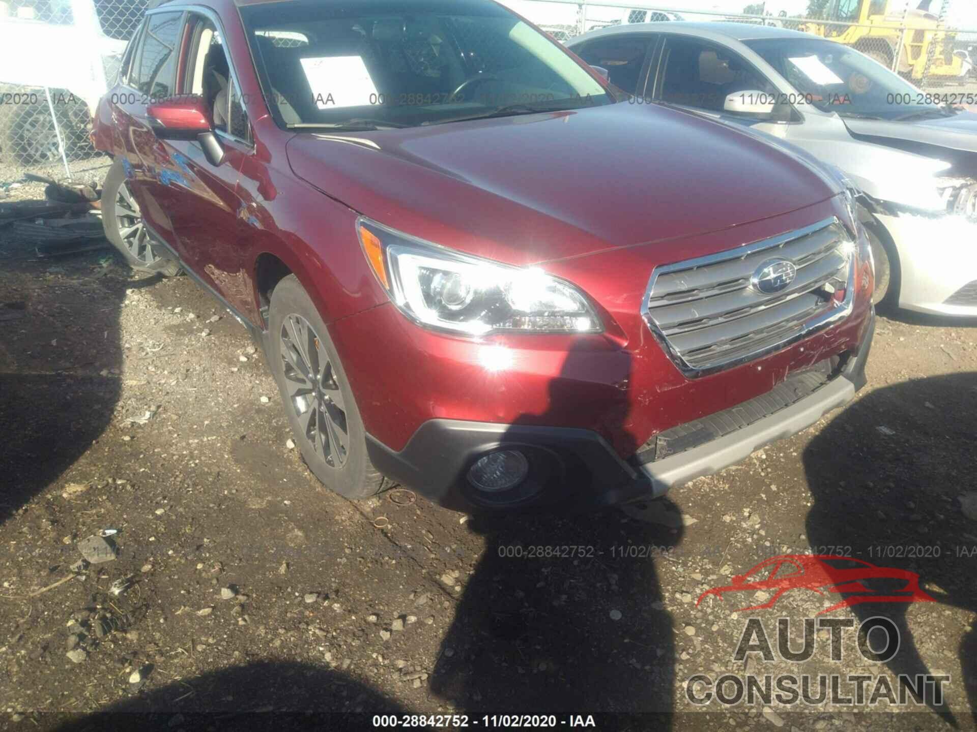 SUBARU OUTBACK 2016 - 4S4BSBLC5G3254859