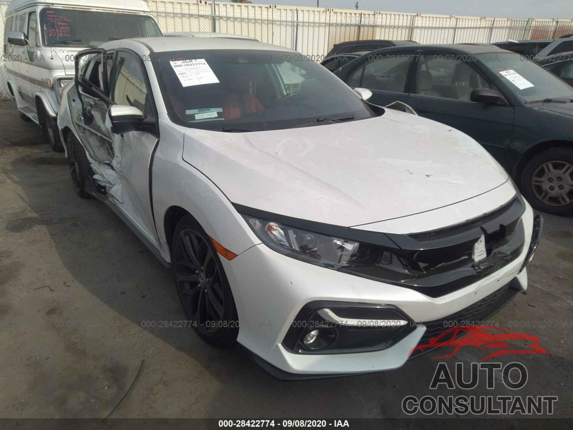HONDA CIVIC HATCHBACK 2020 - SHHFK7H48LU406293