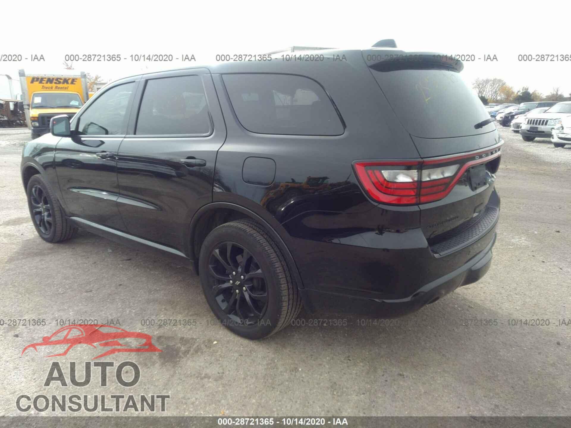 DODGE DURANGO 2019 - 1C4RDJDG9KC576521