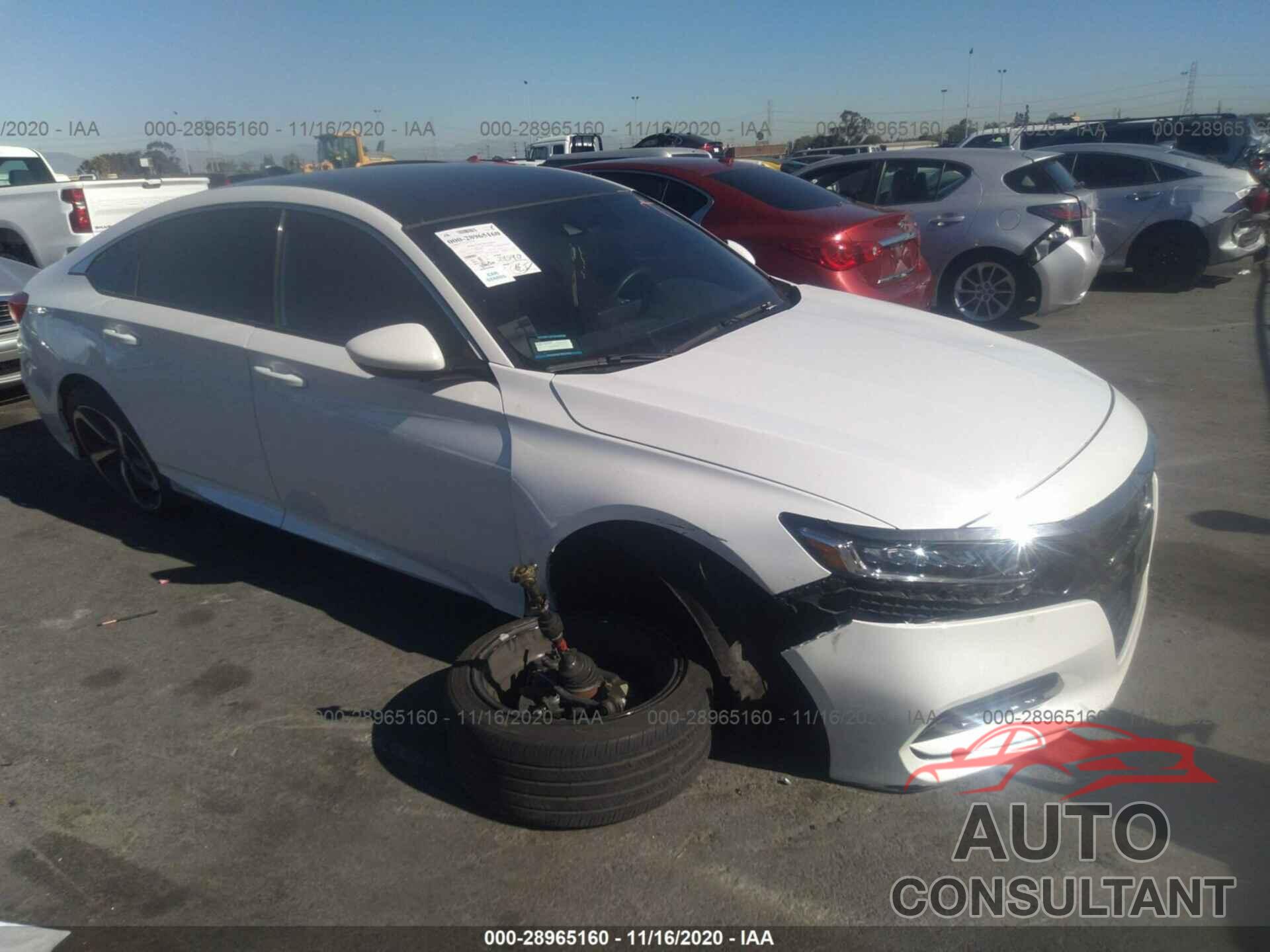 HONDA ACCORD SEDAN 2018 - 1HGCV1F3XJA160437