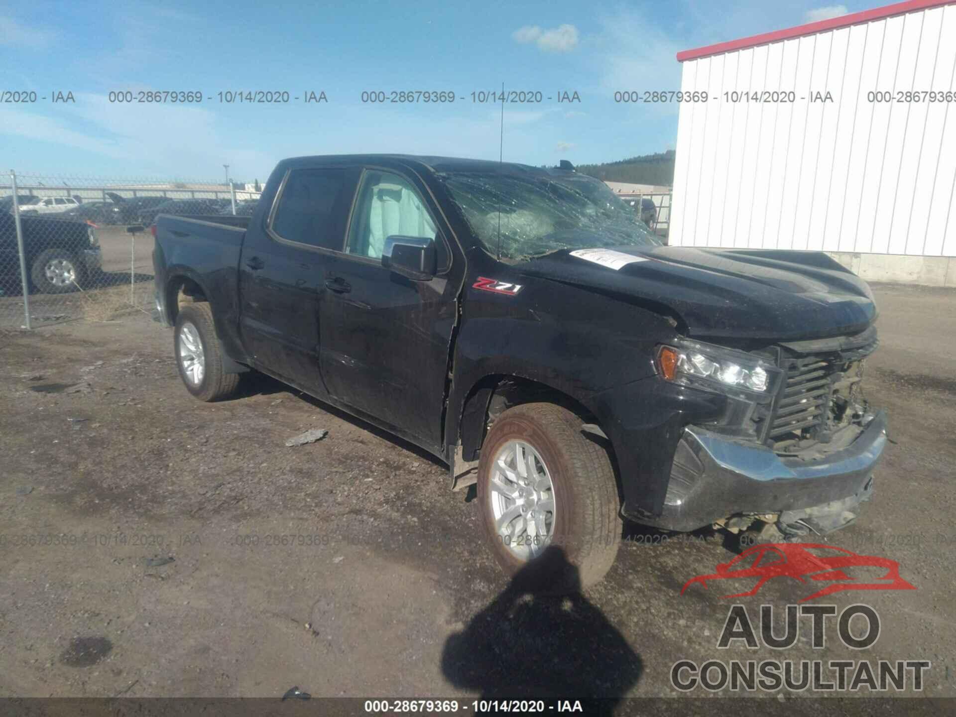 CHEVROLET SILVERADO 1500 2020 - 3GCUYDED3LG204725