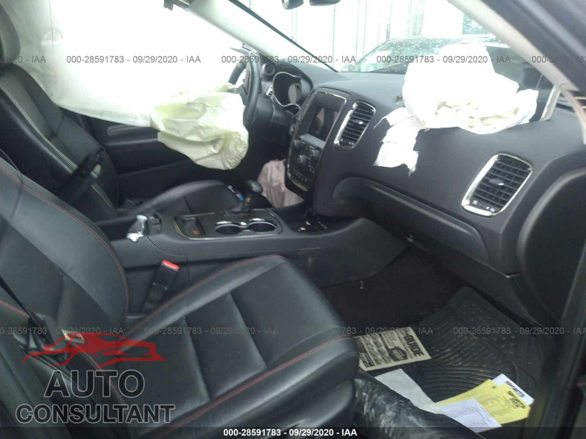 DODGE DURANGO 2018 - 1C4RDJDG7JC385520