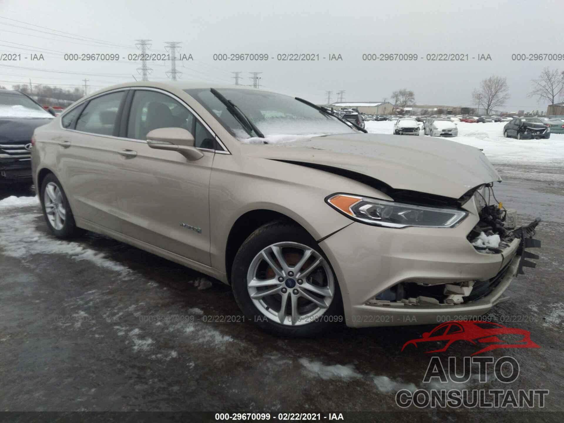 FORD FUSION HYBRID 2018 - 3FA6P0LU6JR147810