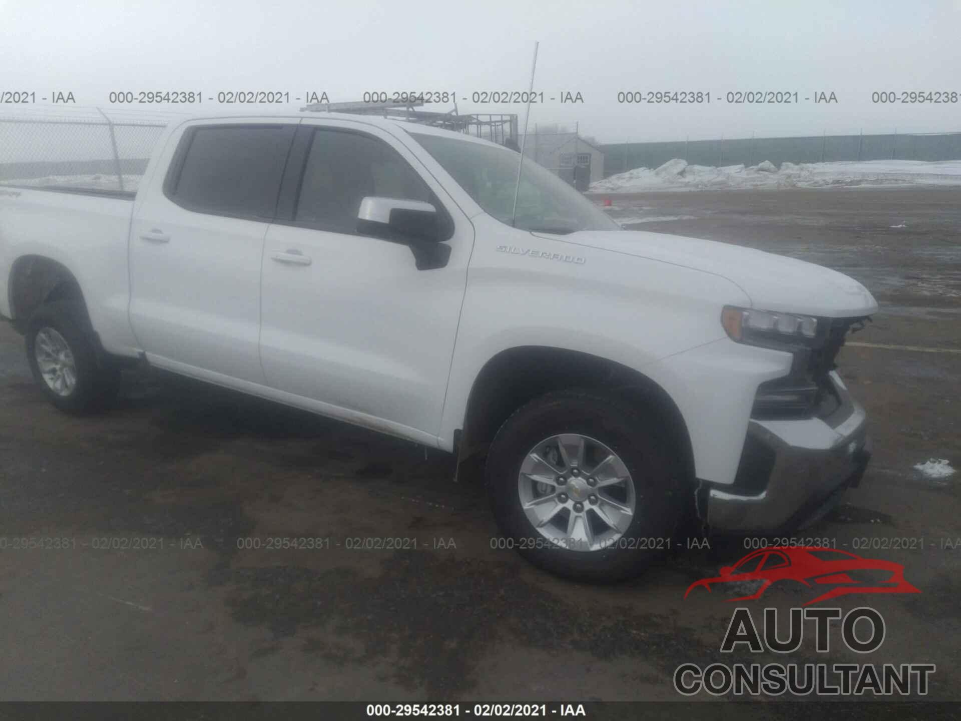 CHEVROLET SILVERADO 1500 2021 - 3GCUYDED3MG103105