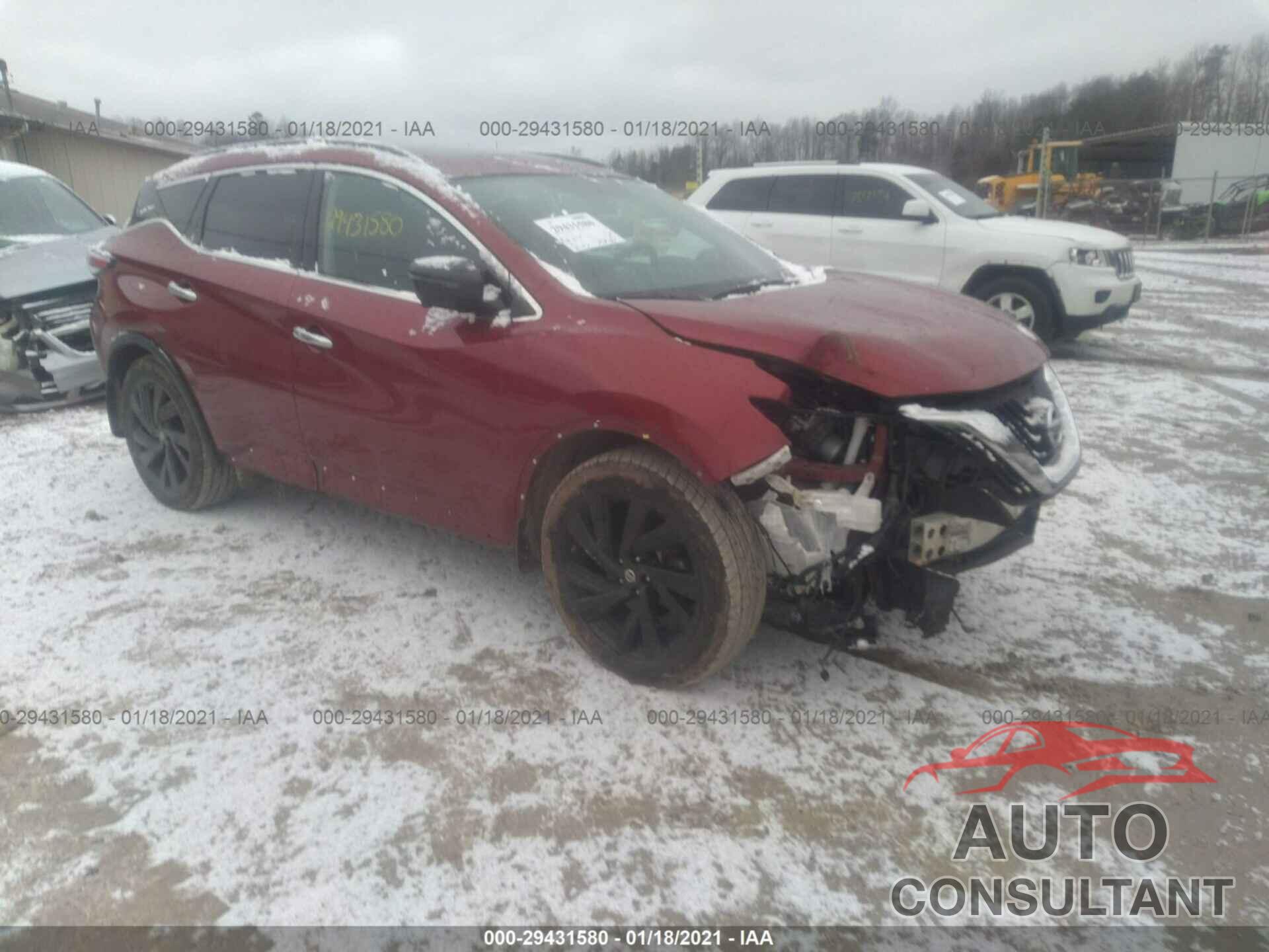 NISSAN MURANO 2017 - 5N1AZ2MH8HN138613