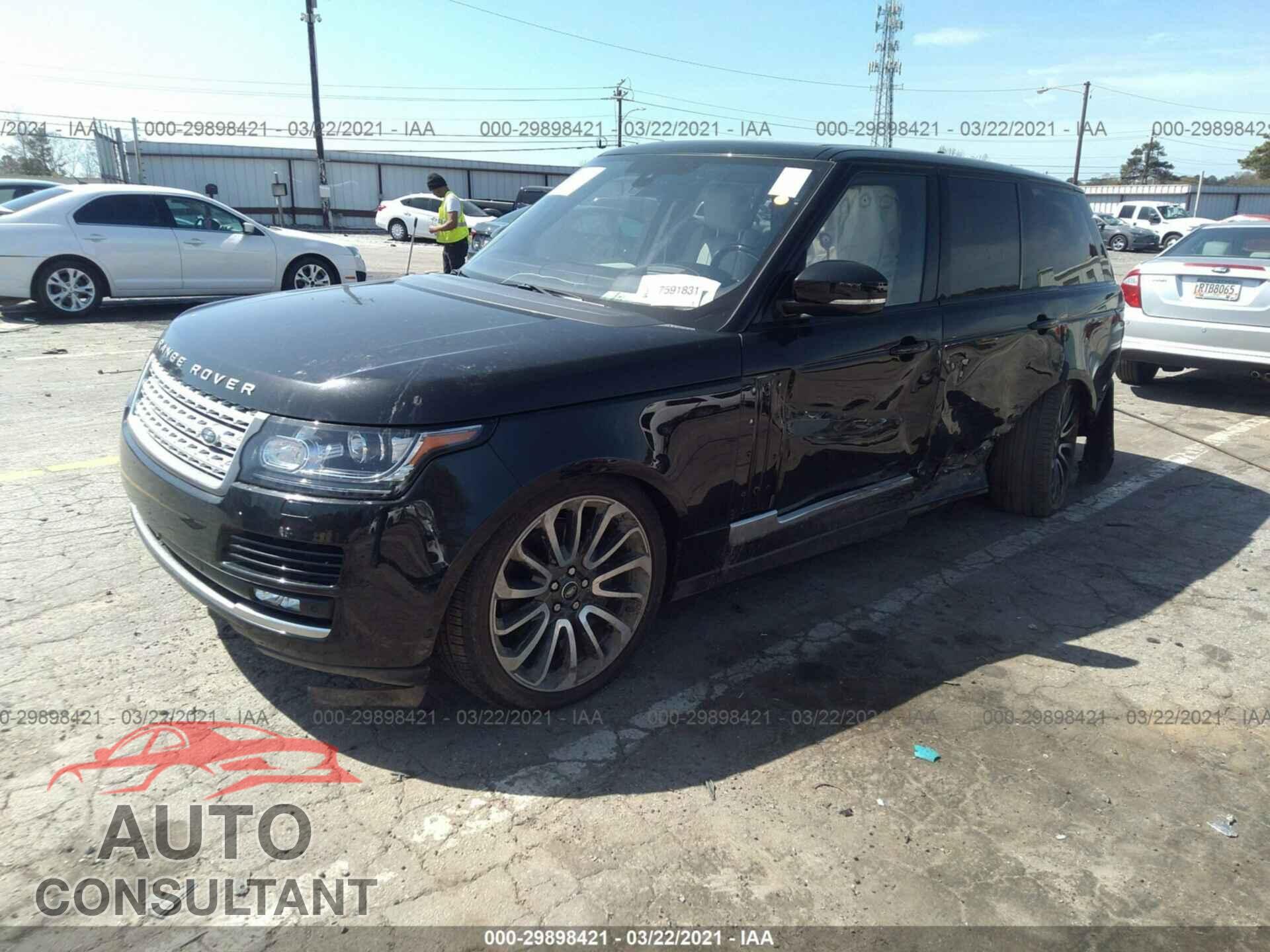 LAND ROVER RANGE ROVER 2016 - SALGS2EFXGA301986