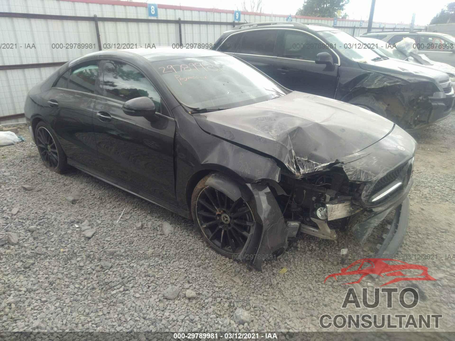 MERCEDES-BENZ CLA 2020 - W1K5J4GB1LN103023