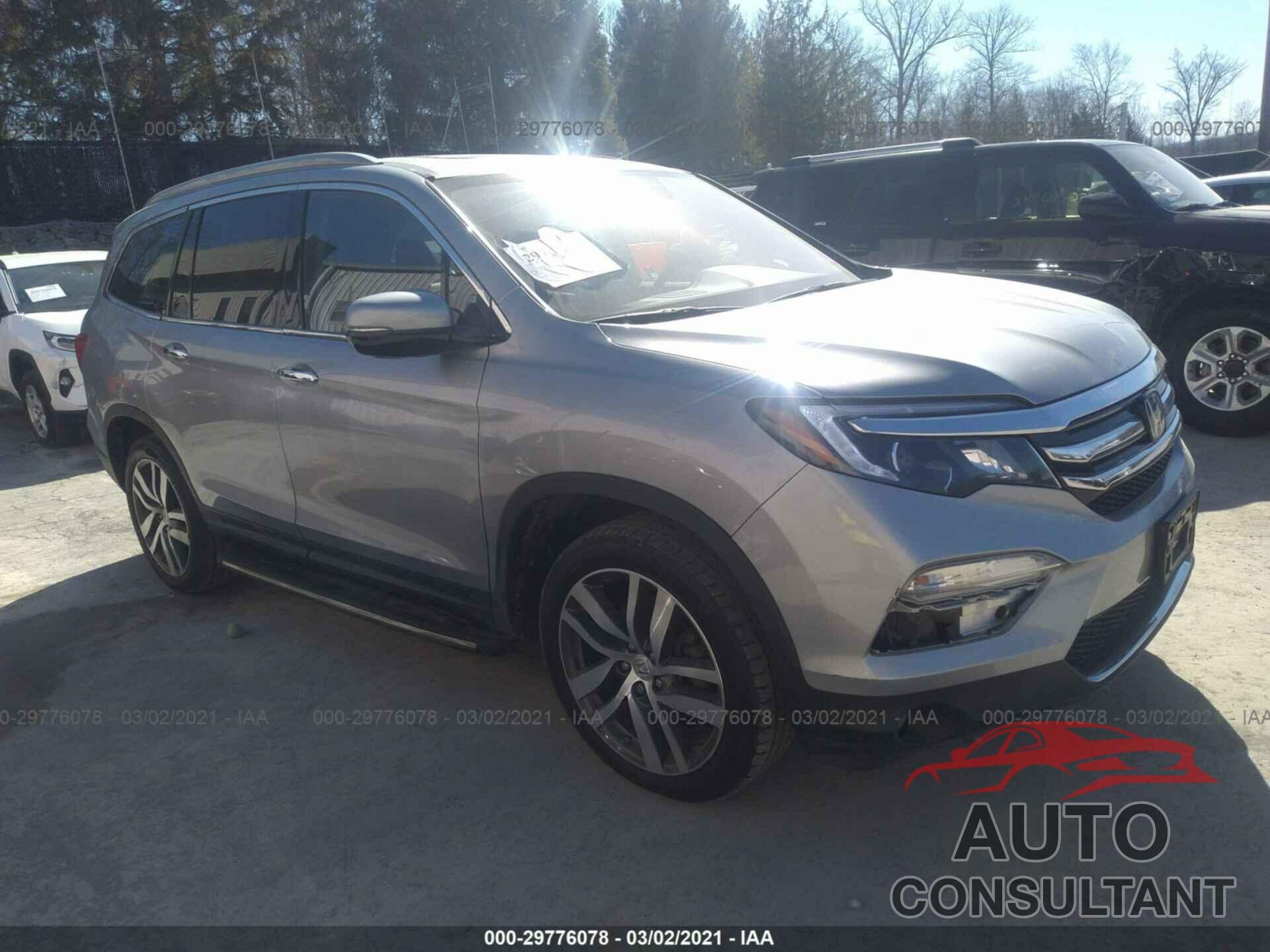HONDA PILOT 2016 - 5FNYF6H04GB098020
