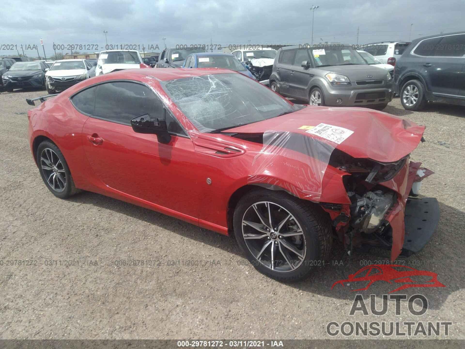 TOYOTA 86 2018 - JF1ZNAE13J8701334