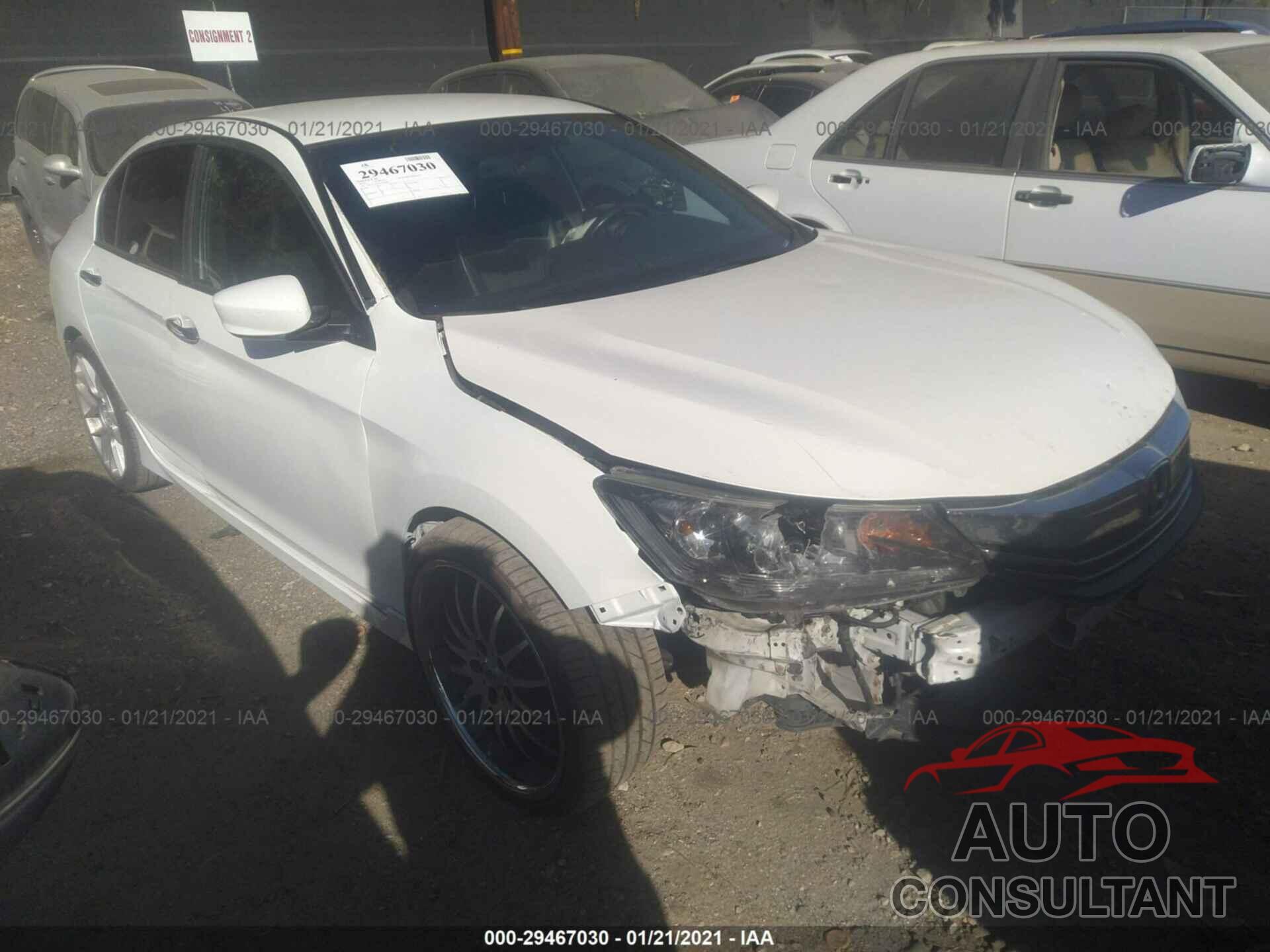HONDA ACCORD SEDAN 2017 - 1HGCR2F55HA003694