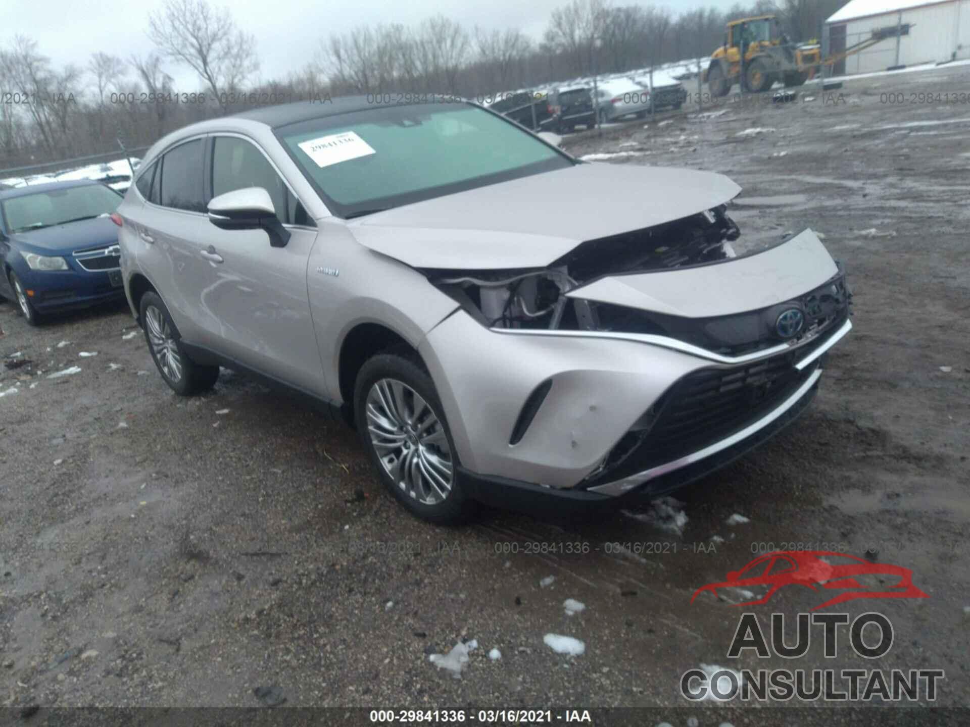 TOYOTA VENZA 2021 - JTEAAAAH1MJ013458