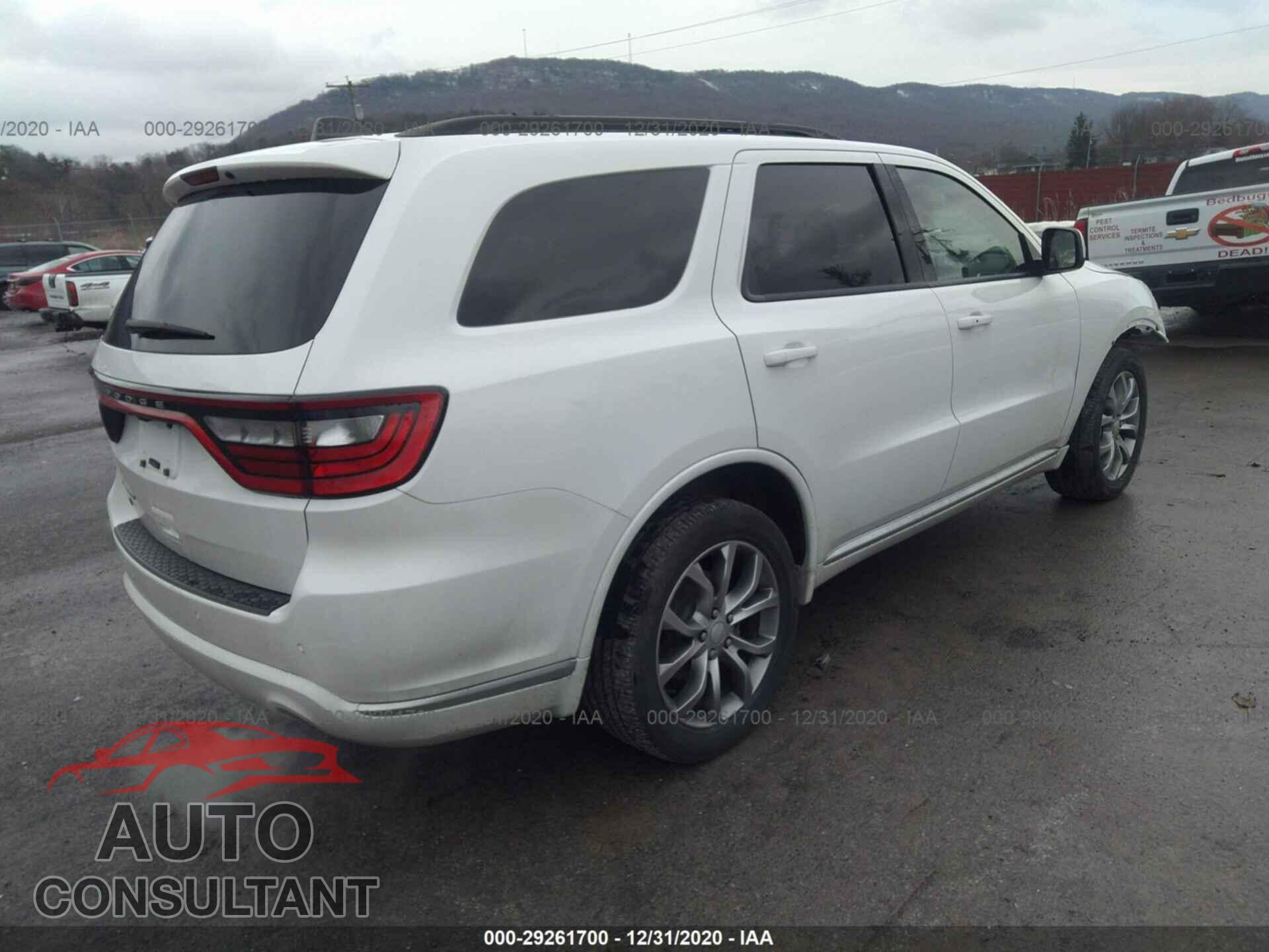 DODGE DURANGO 2018 - 1C4RDJAG3JC202134