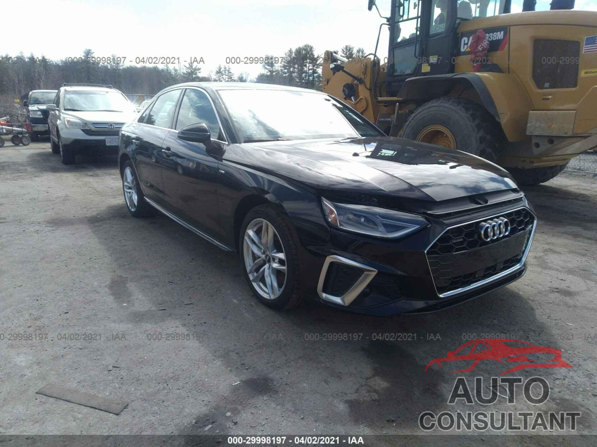 AUDI A4 2020 - WAUDNAF4XLN008887