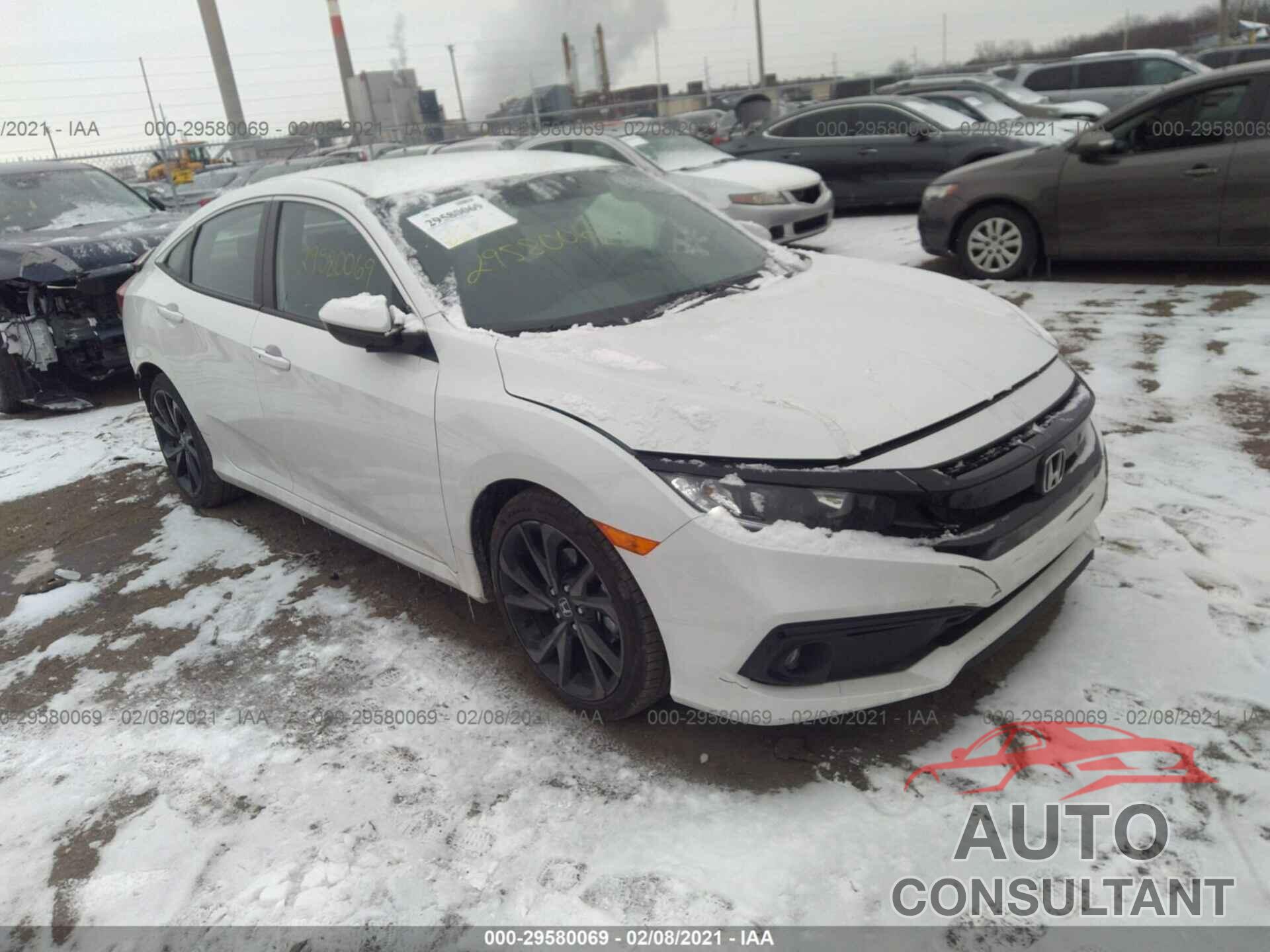 HONDA CIVIC SEDAN 2020 - 19XFC2F89LE025114